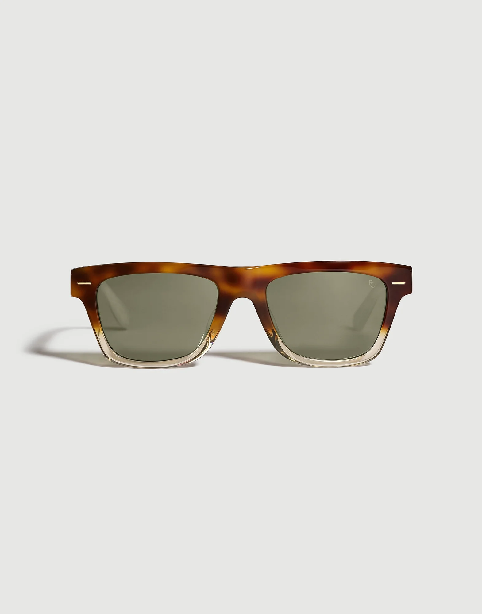 Rectangular acetate sunglasses - 1