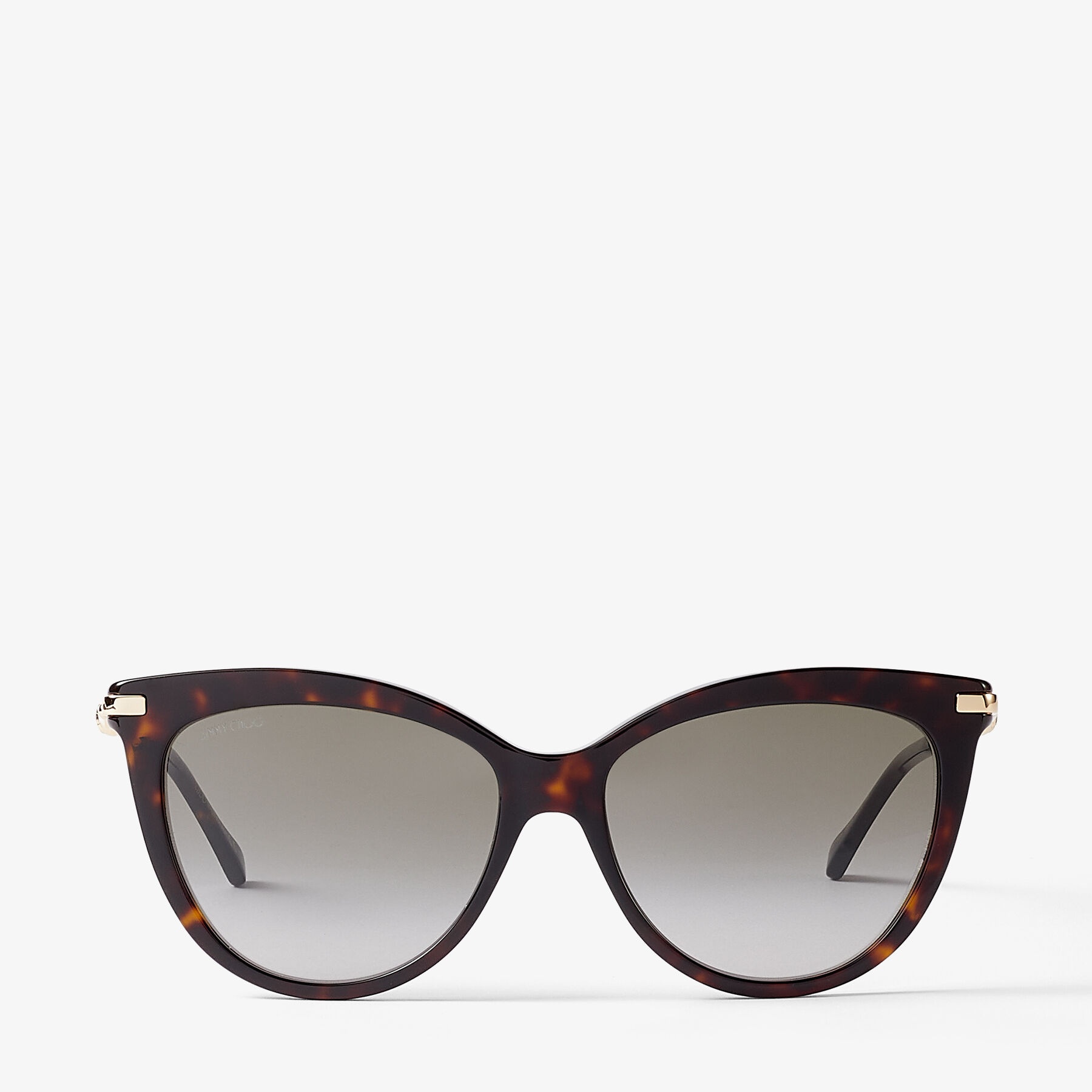Tinsley/g/s 56
Brown Havana Cat Eye Sunglasses with Pearls - 1