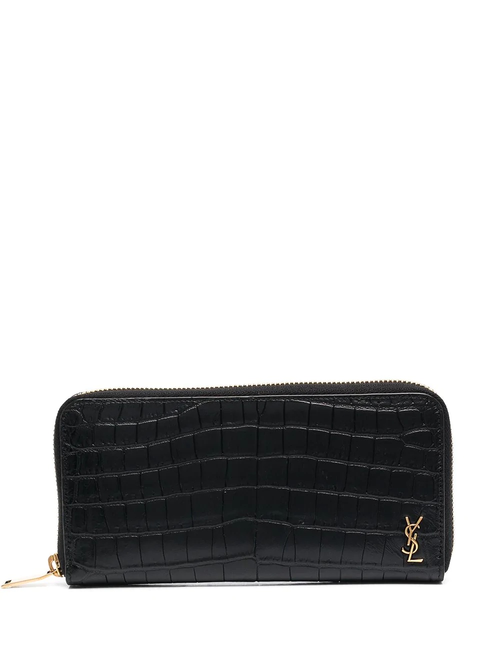 crocodile effect logo wallet - 1