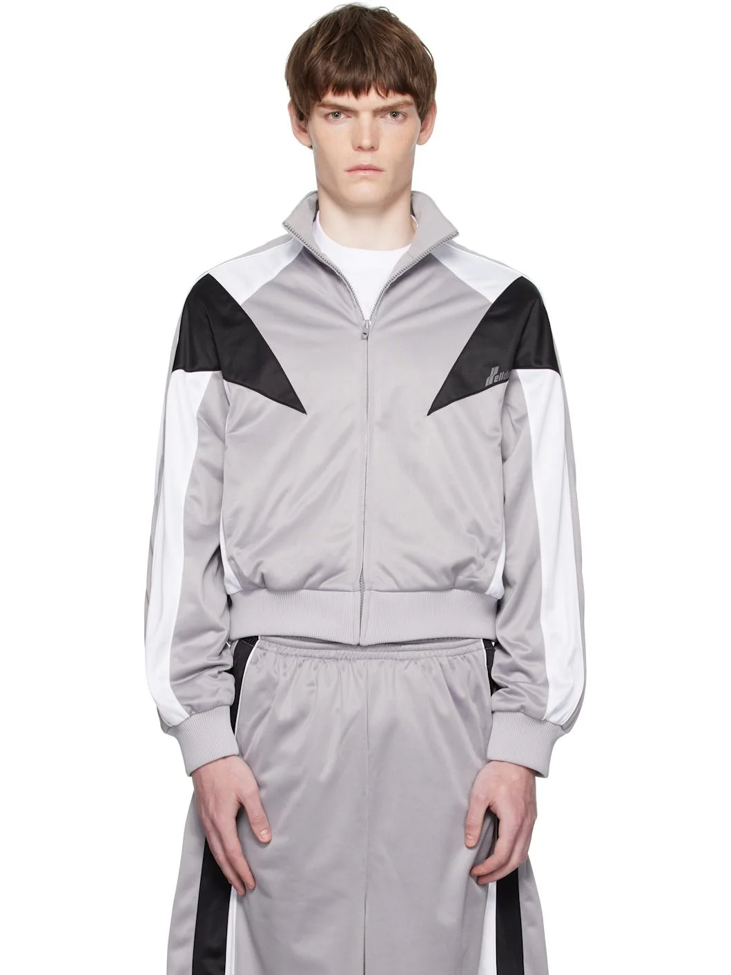 Gray Se11done Track Jacket - 1