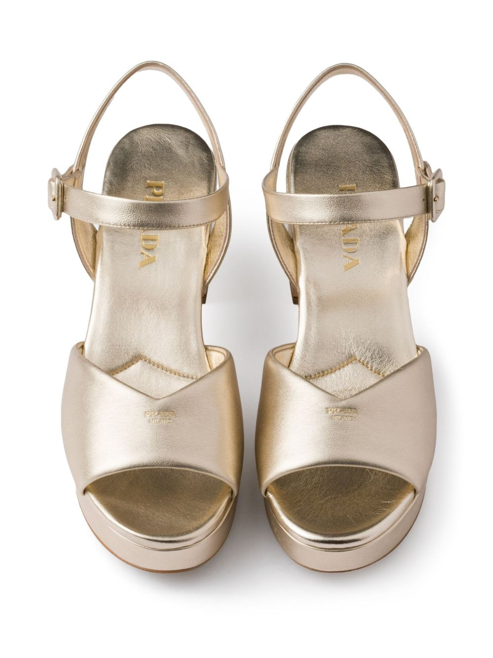 65mm buckle-strap platform sandals - 4