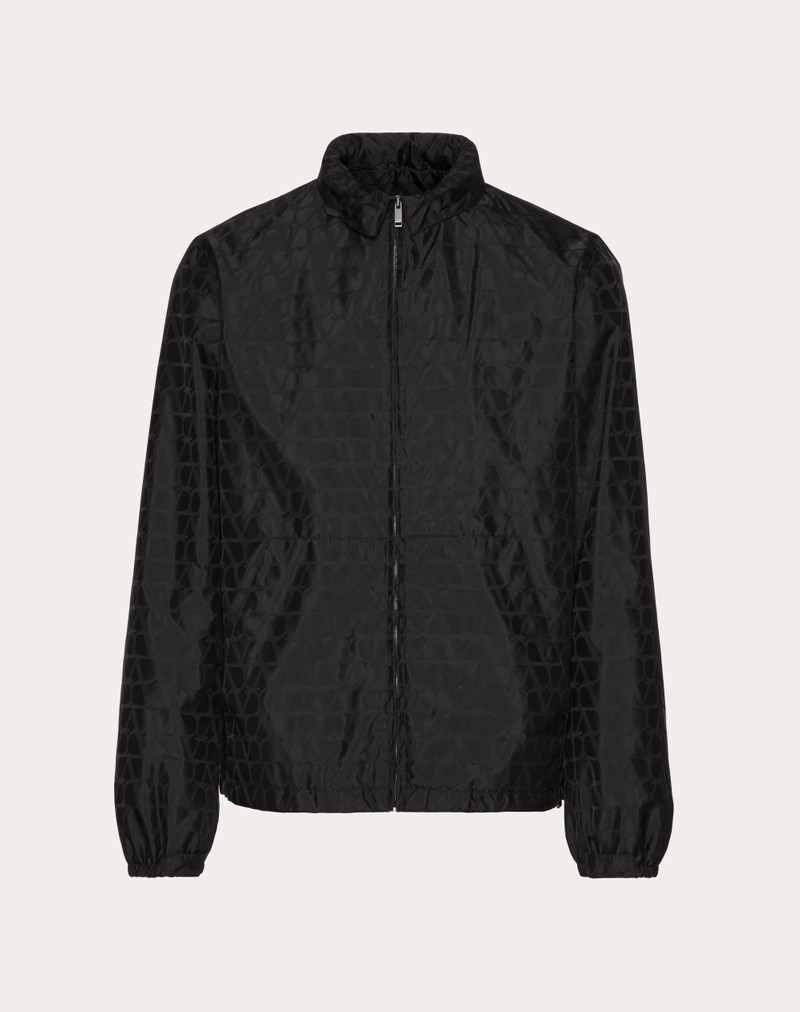 TOILE ICONOGRAPHE PATTERN을 가진 NYLON WINDBREAKER - 1