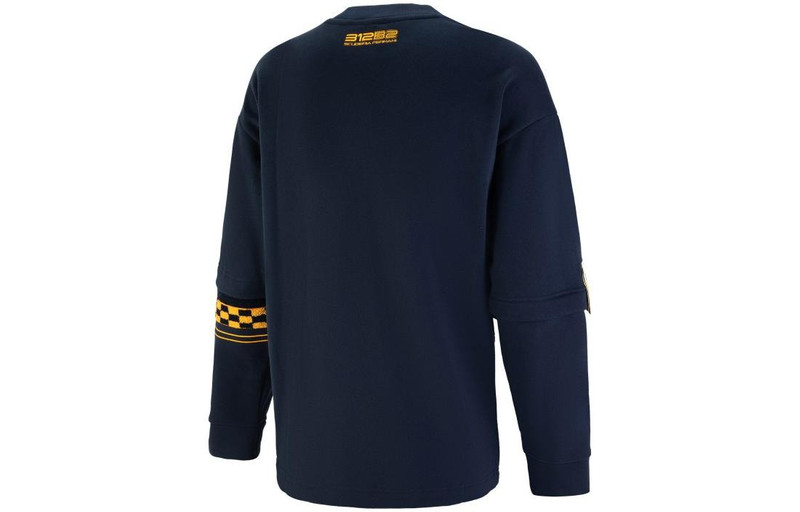 PUMA PUMA Logo Ferrari Race Statement Sweatshirt 'Navy' 535785-08 outlook