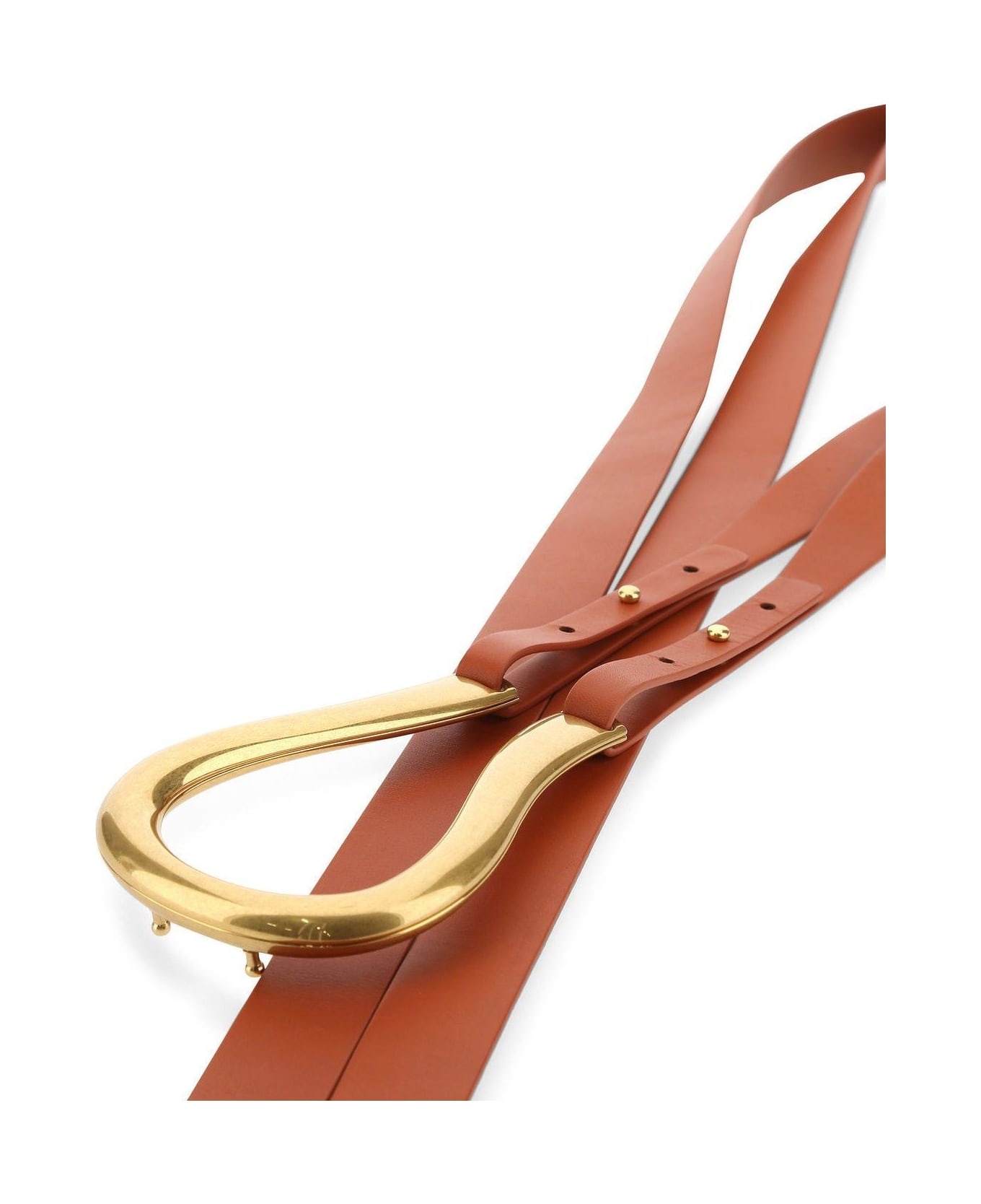 Caramel Leather Belt - 4
