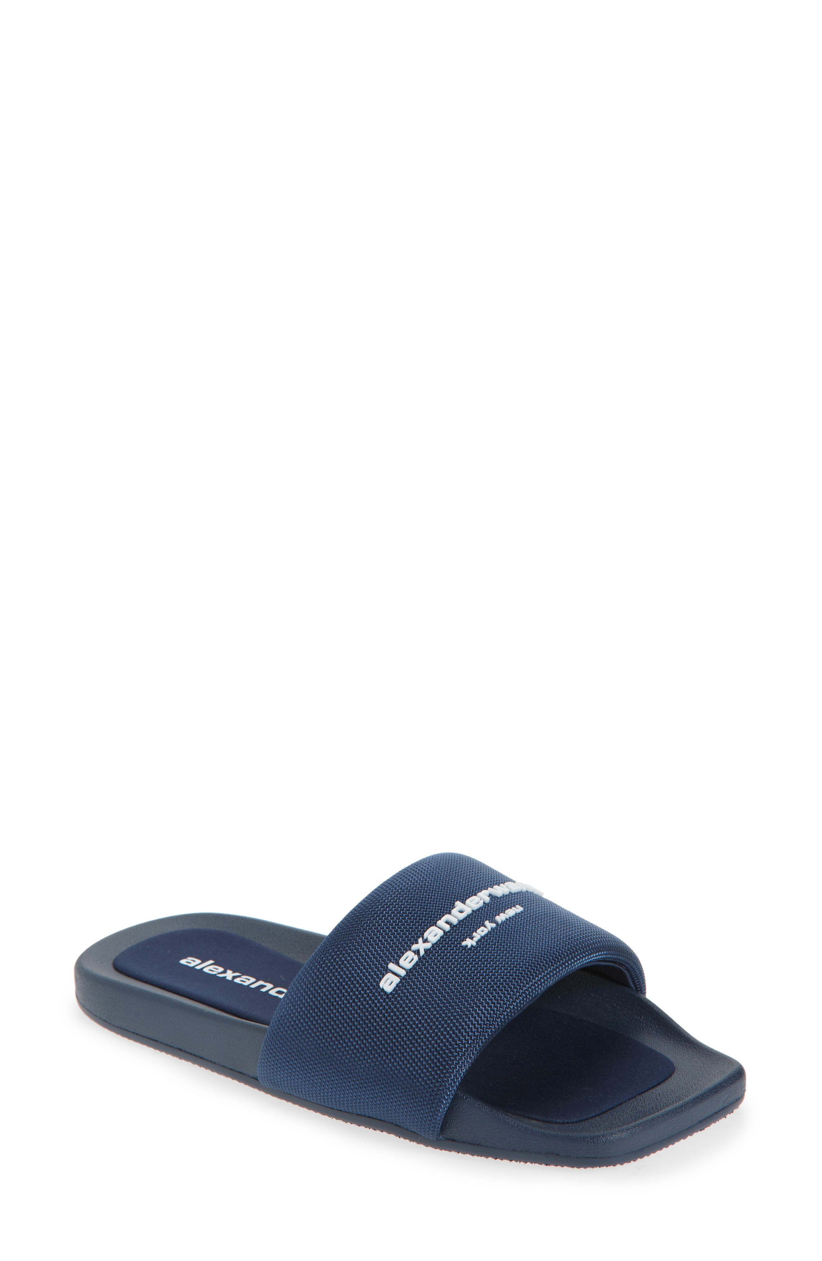 Alexander Wang Pool Slide in Uniform Blue at Nordstrom - 1