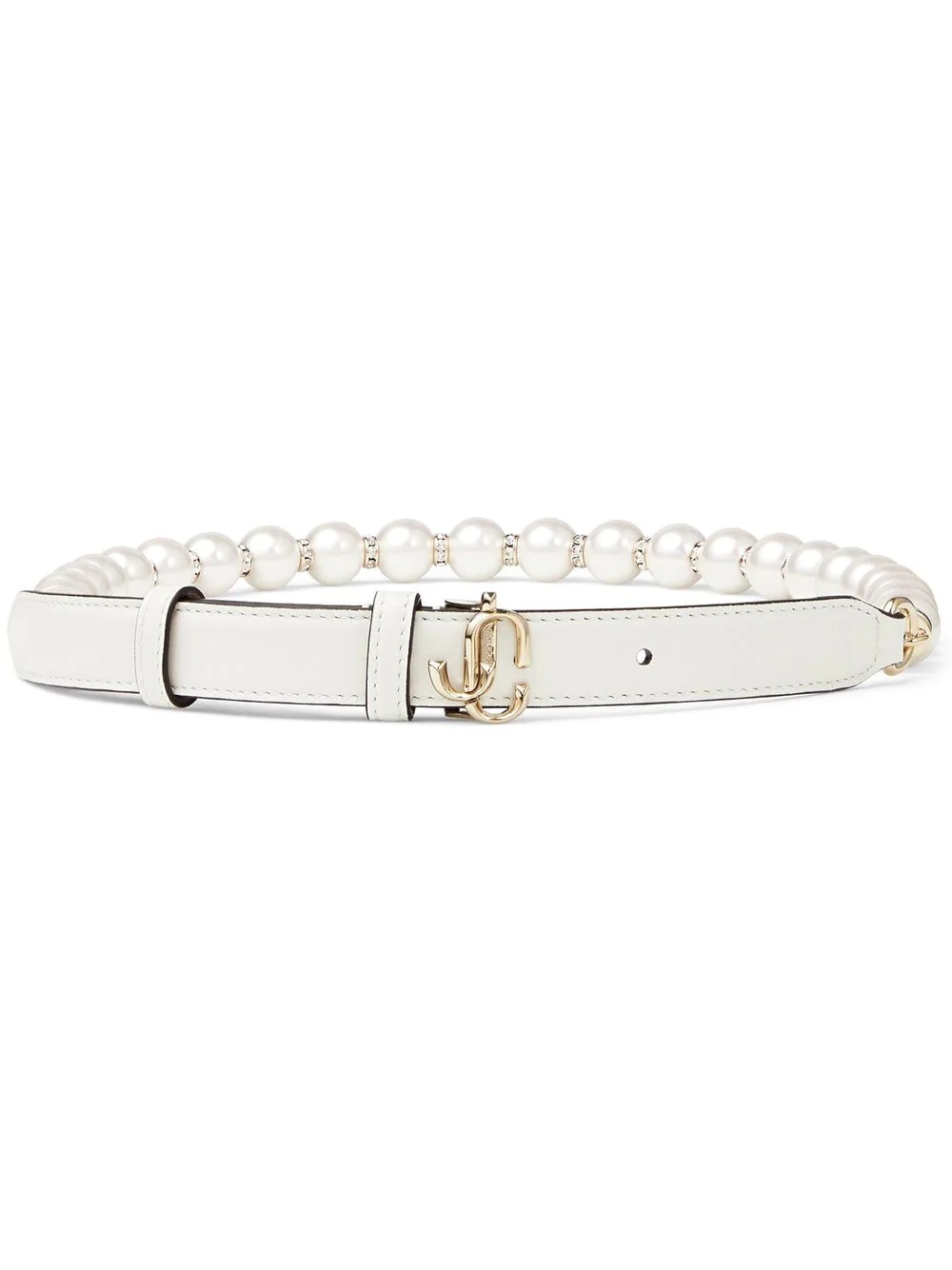 JC pearl-chain belt - 1