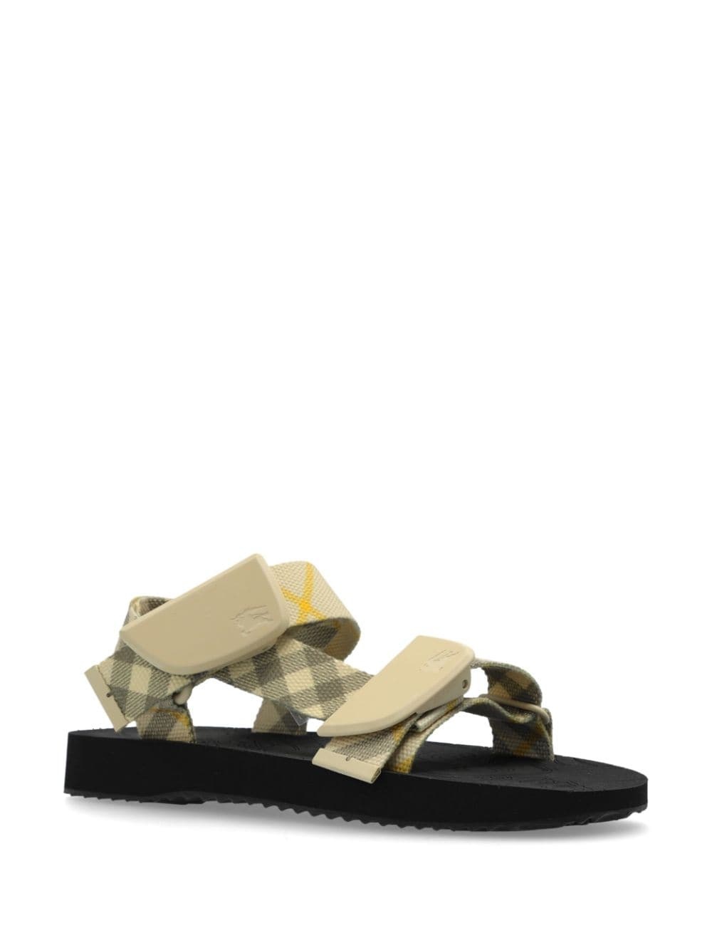 Check Trek double-strap sandals - 2