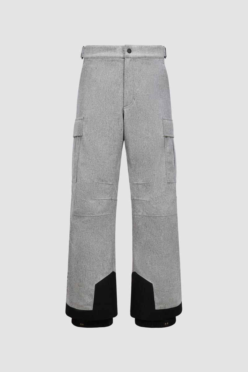 Padded Technical Wool Ski Pants 1