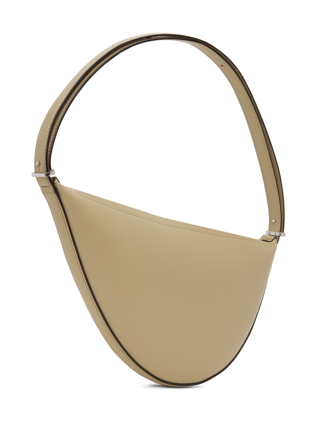 Taupe Scooped Sling Bag - 3