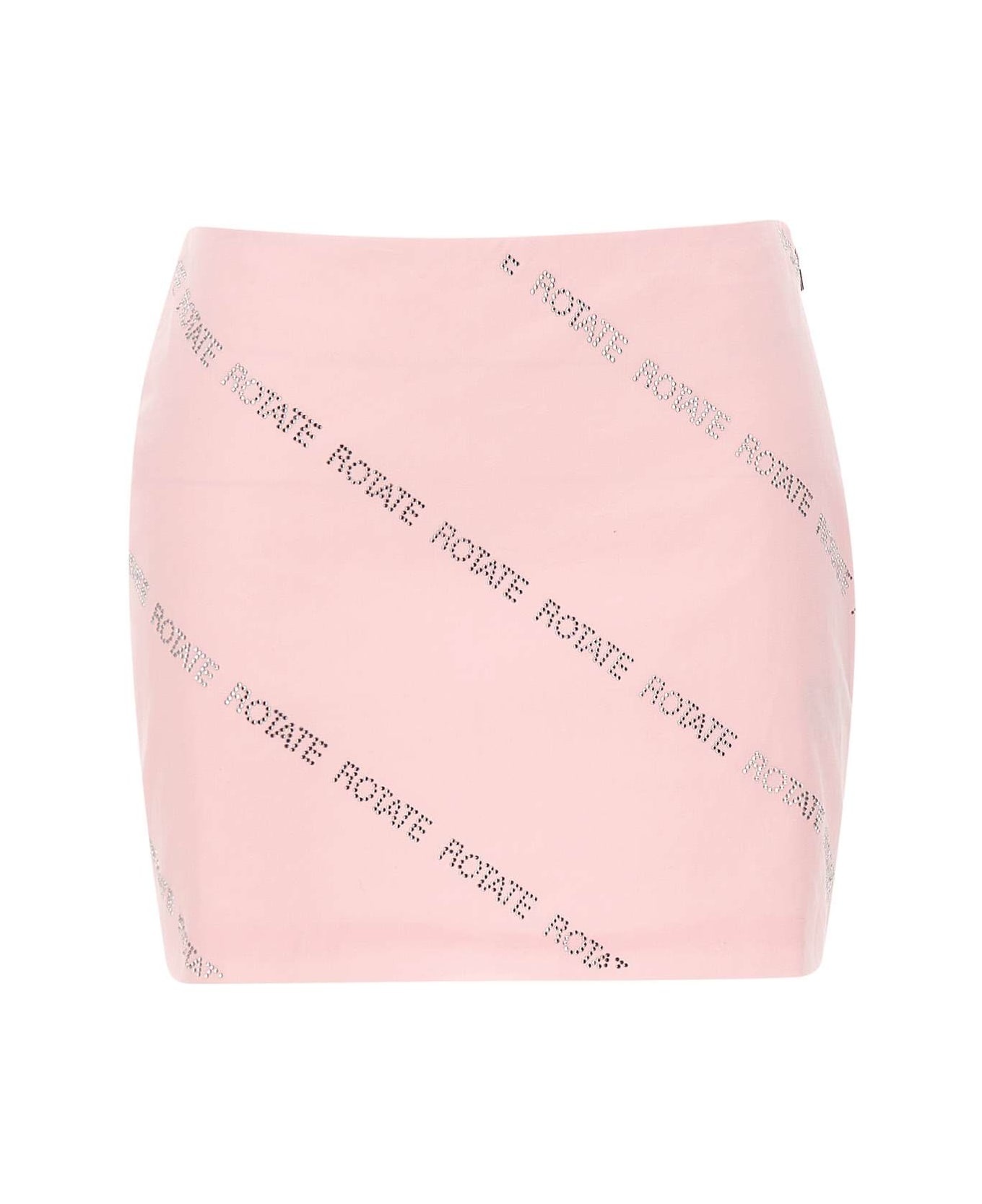 Cotton Poplin Miniskirt - 1