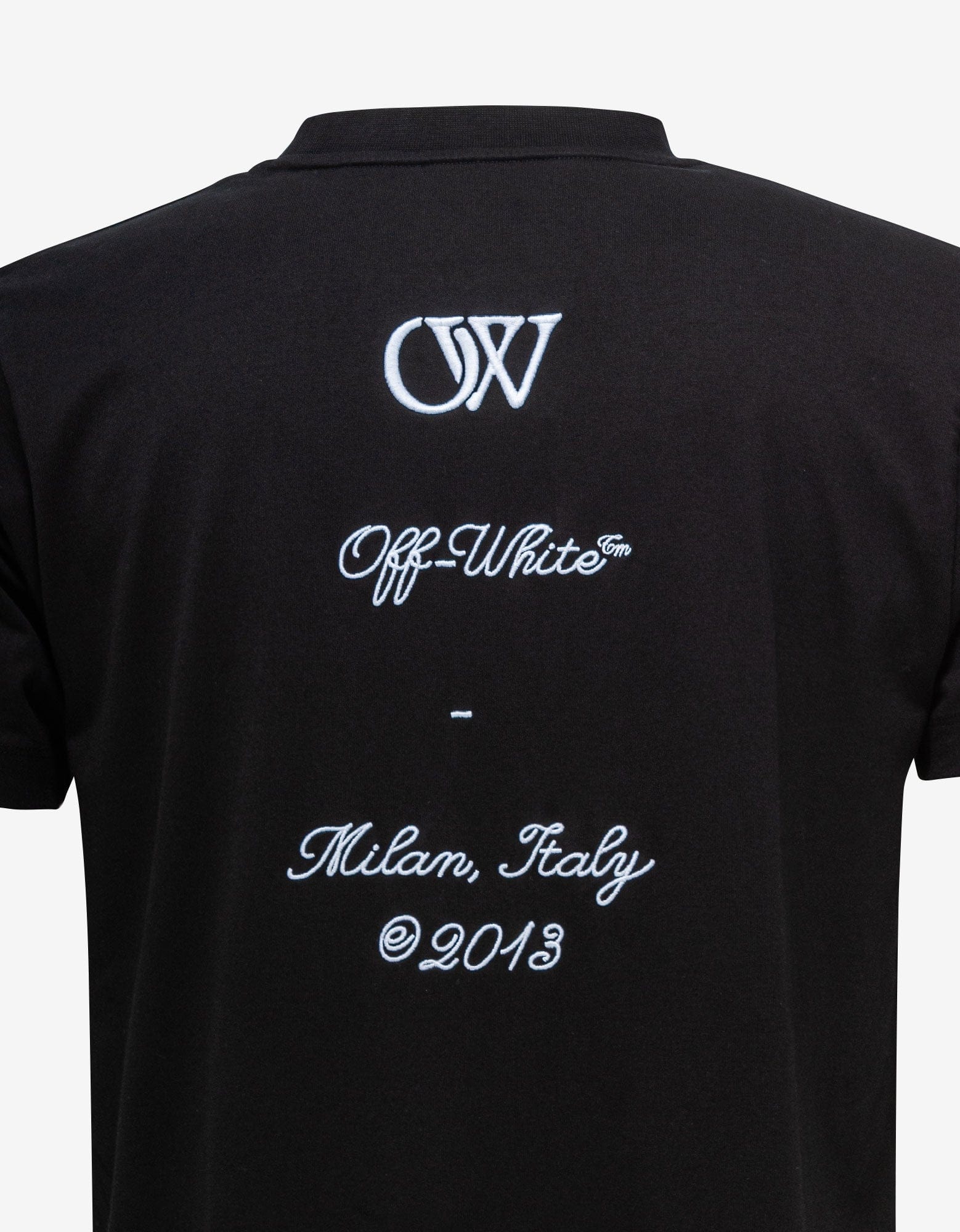 Black OW 23 Slim T-Shirt - 4