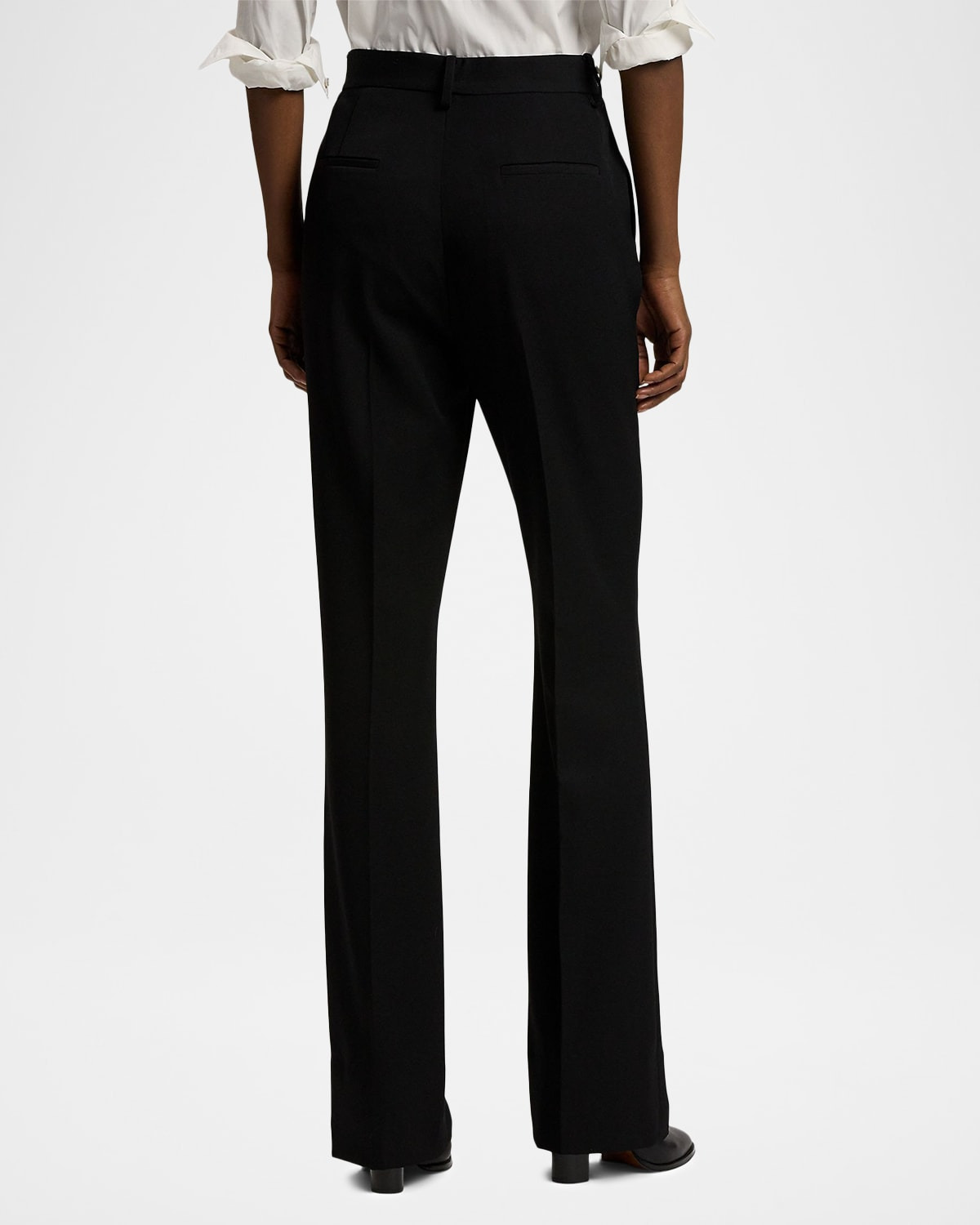 Wrigley Grain De Poudre Bootcut Pants - 3