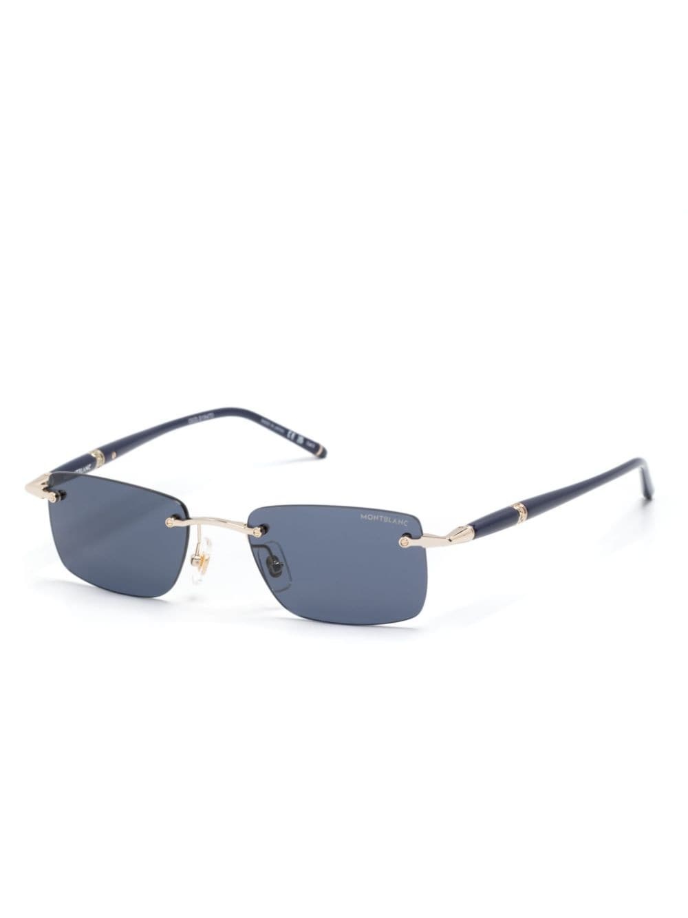 MeisterstÃ¼ck rectangle-frame sunglasses - 2