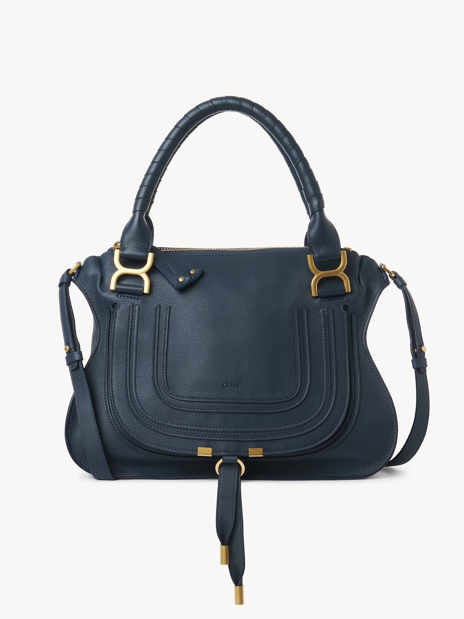 MARCIE BAG IN GRAINED LEATHER - 1