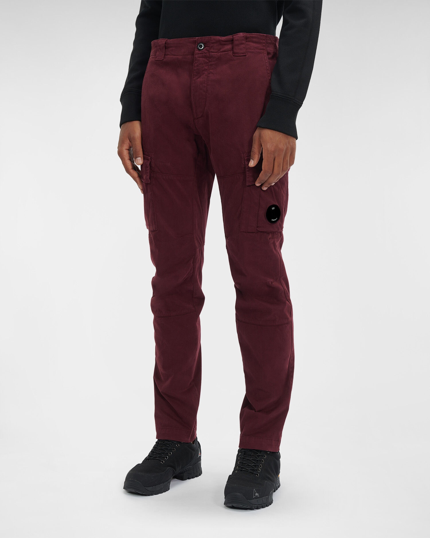 Stretch Sateen Cargo Pants Ergonomic Fit - 2