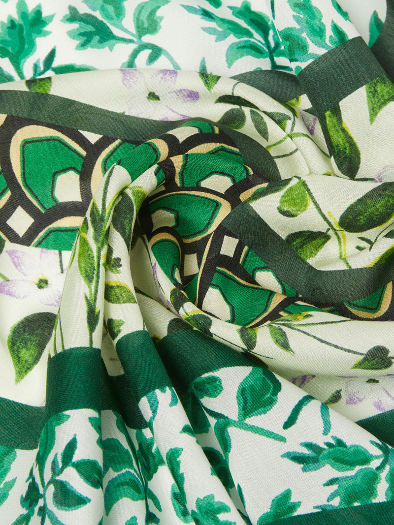 SARONG Modal and printed silk shawl 3