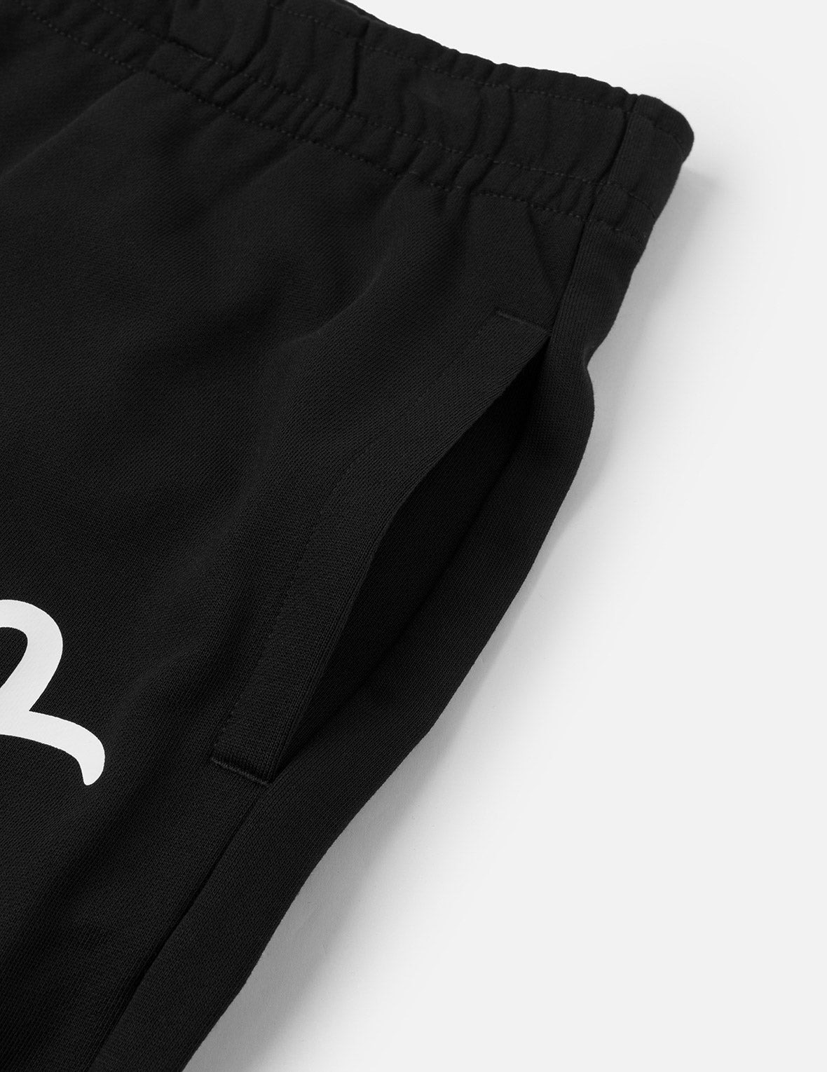 Brushstroke Seagull and Logo Print Straight Fit Sweatpants - 10
