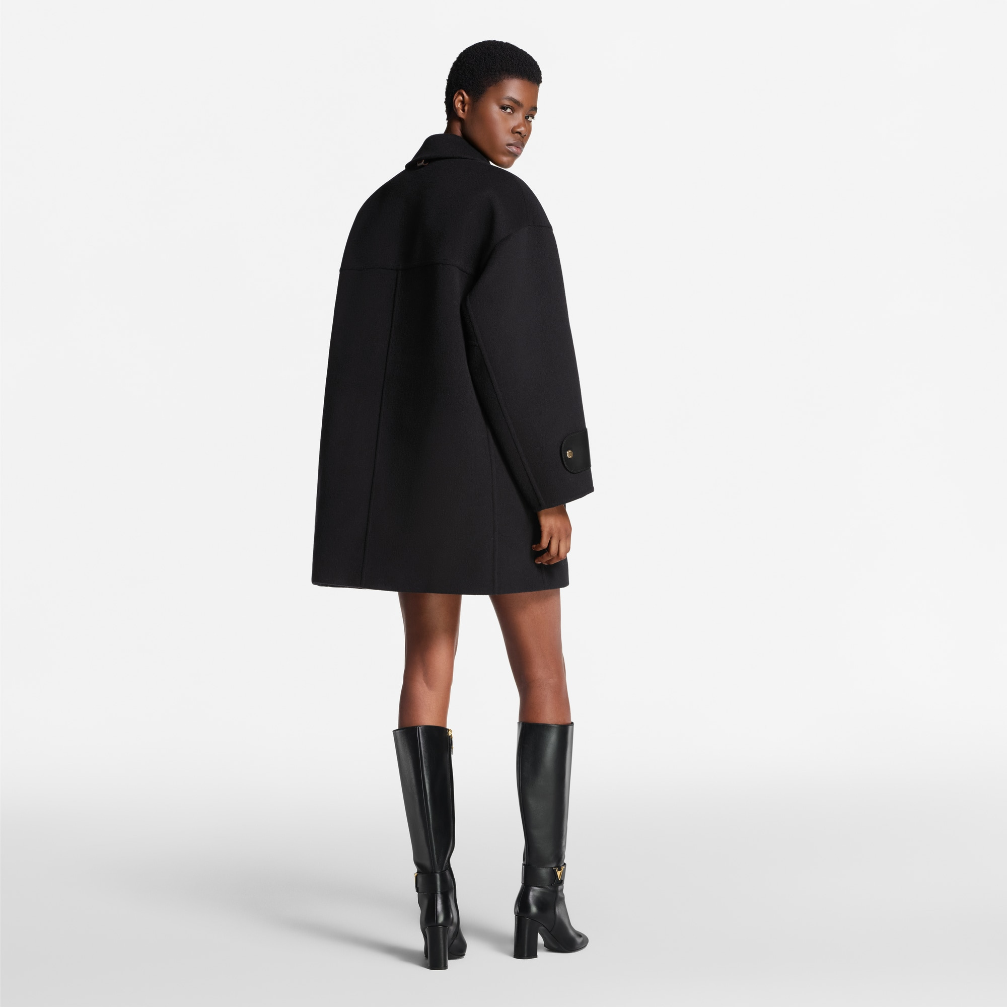 Double Face Duffle Coat - 5