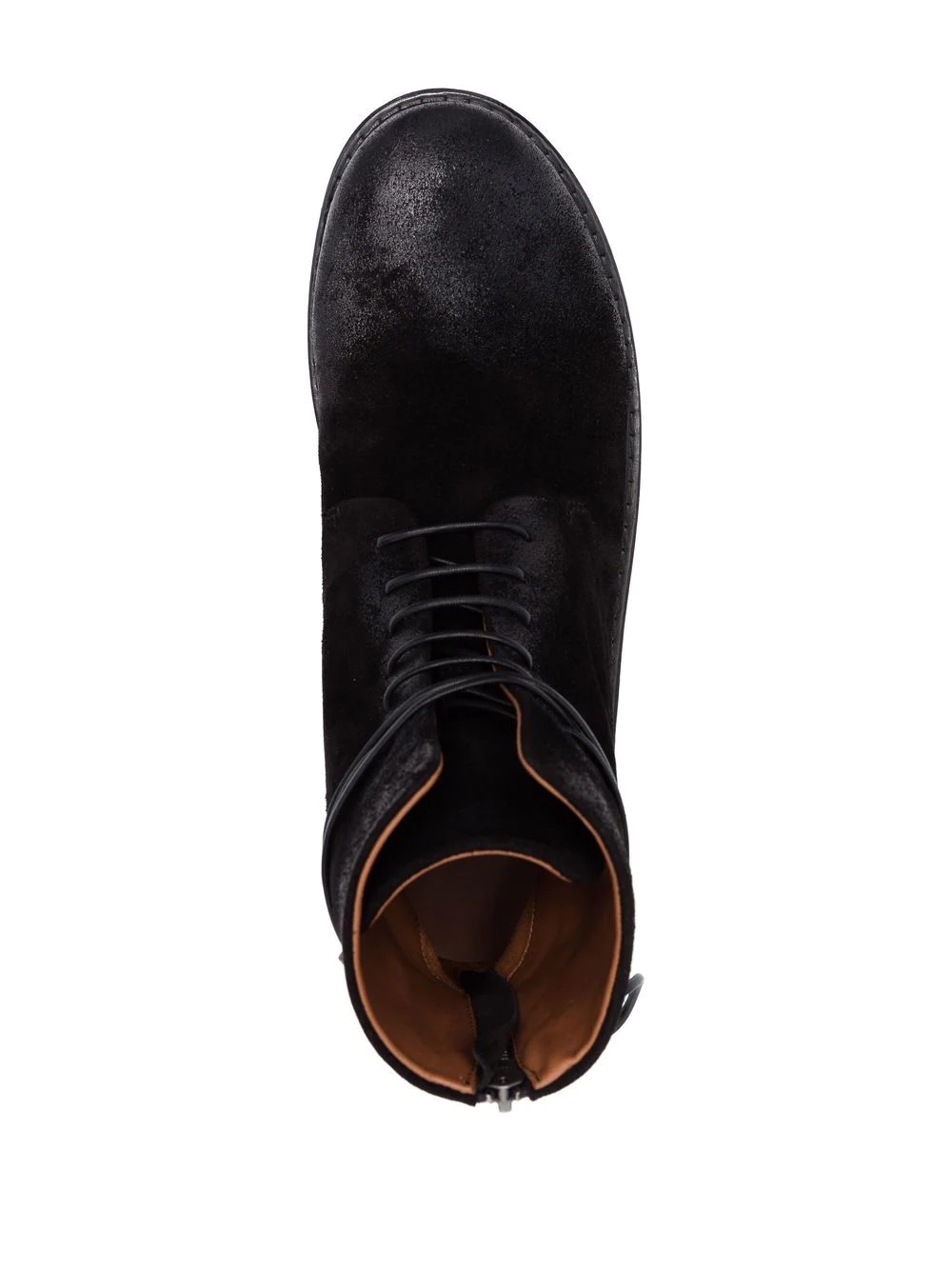 Wig lace-up ankle boots - 4