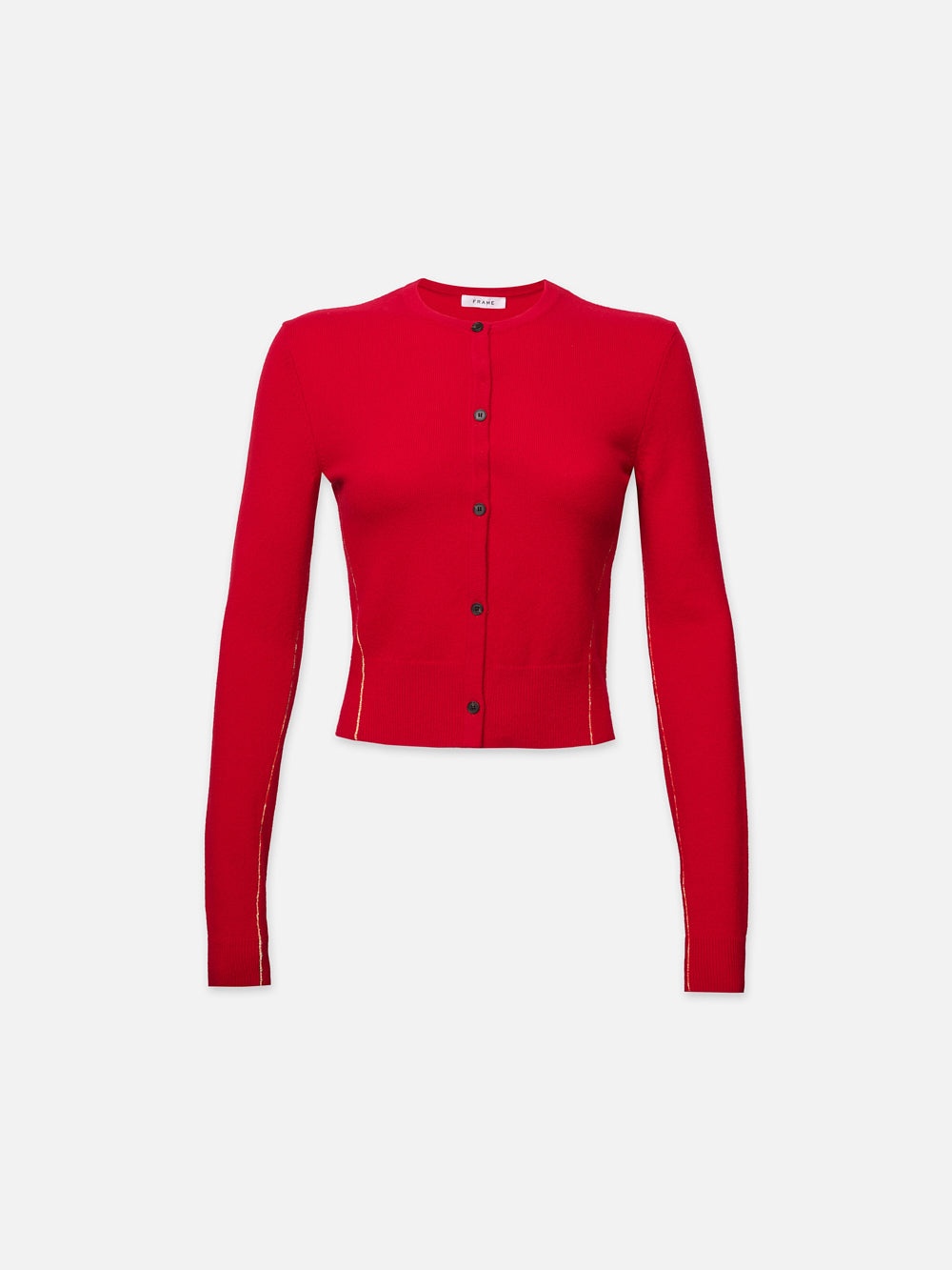 Lunar New Year Cashmere Cardi in Red - 1
