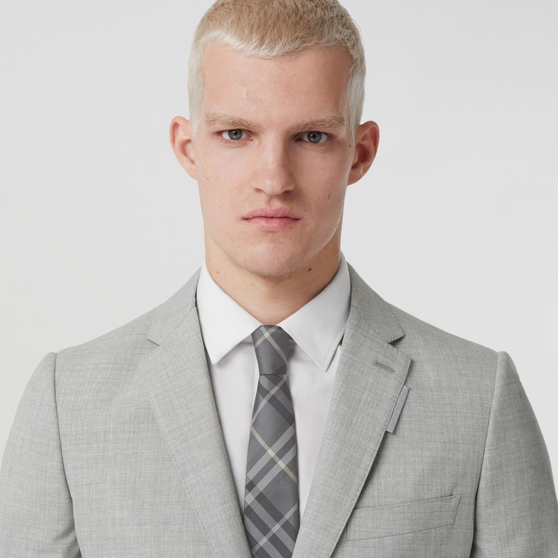 Classic Cut Vintage Check Silk Tie 4