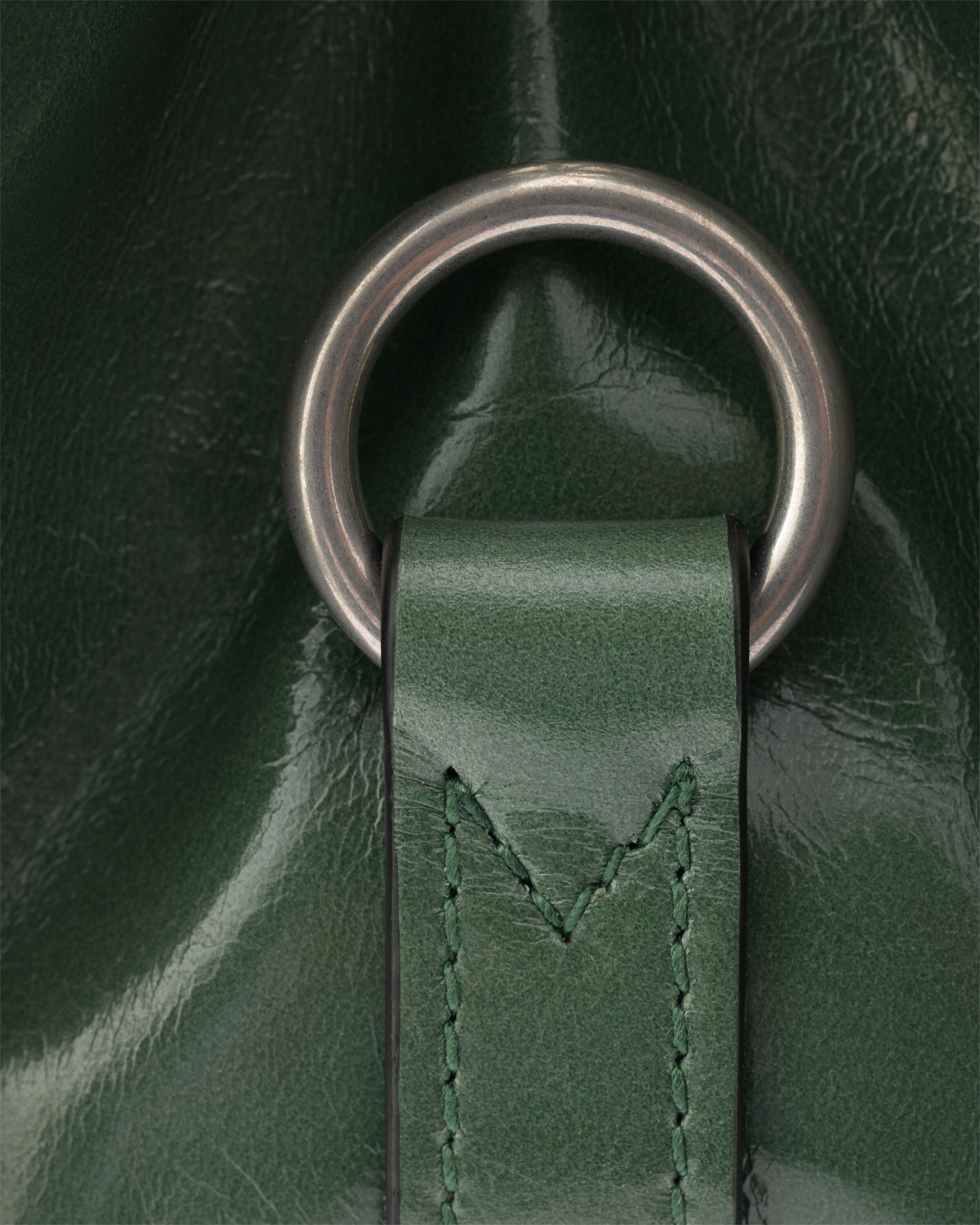 Small leather tote bag - 5