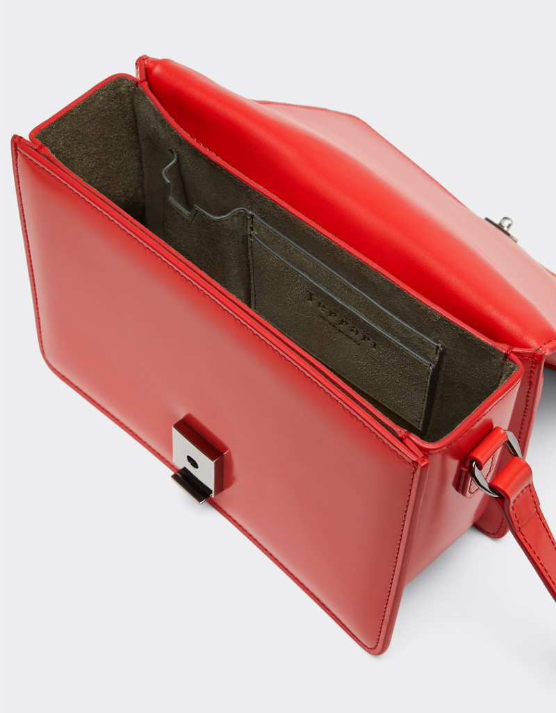 Ferrari GT crossbody bag in brushed leather 6