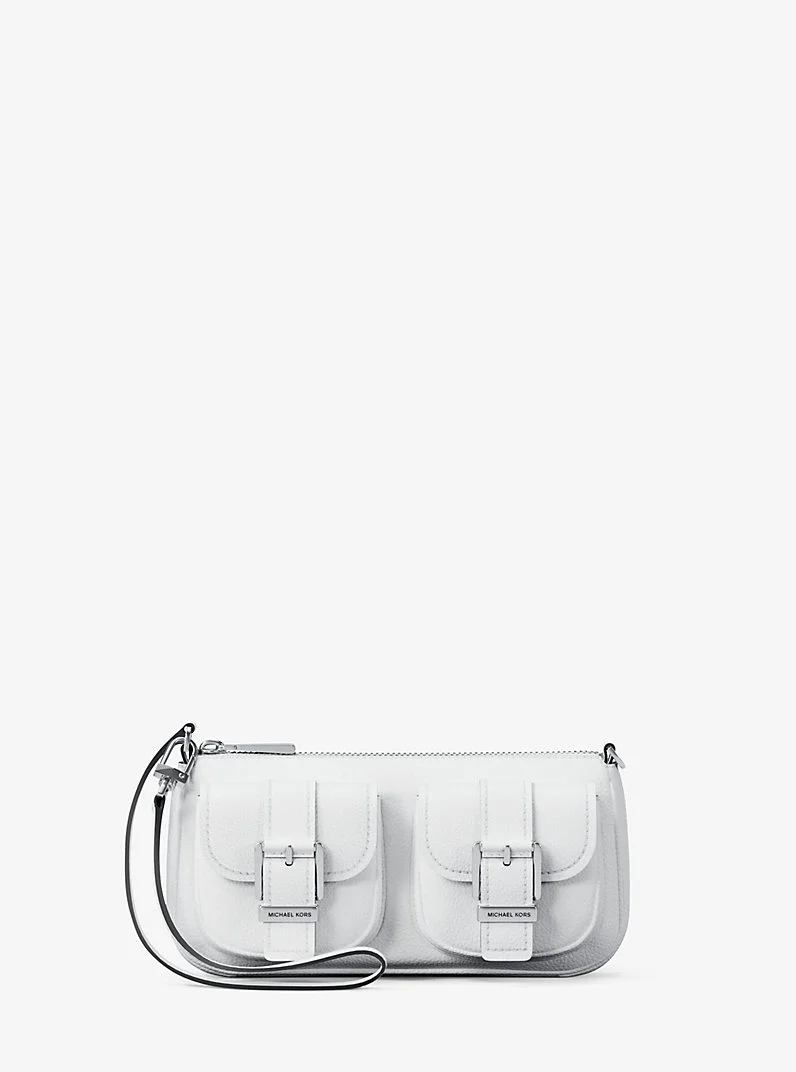 Zoe Small Pebbled Leather Pochette - 1