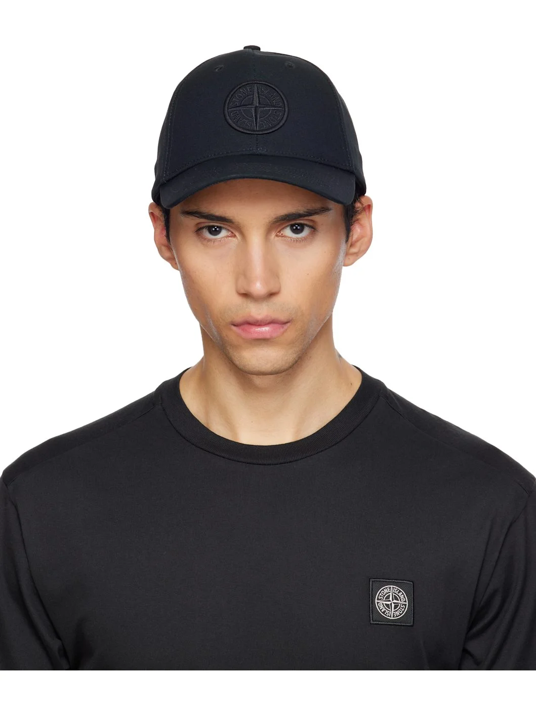 Black 9100013 Cotton Reps Cap - 1
