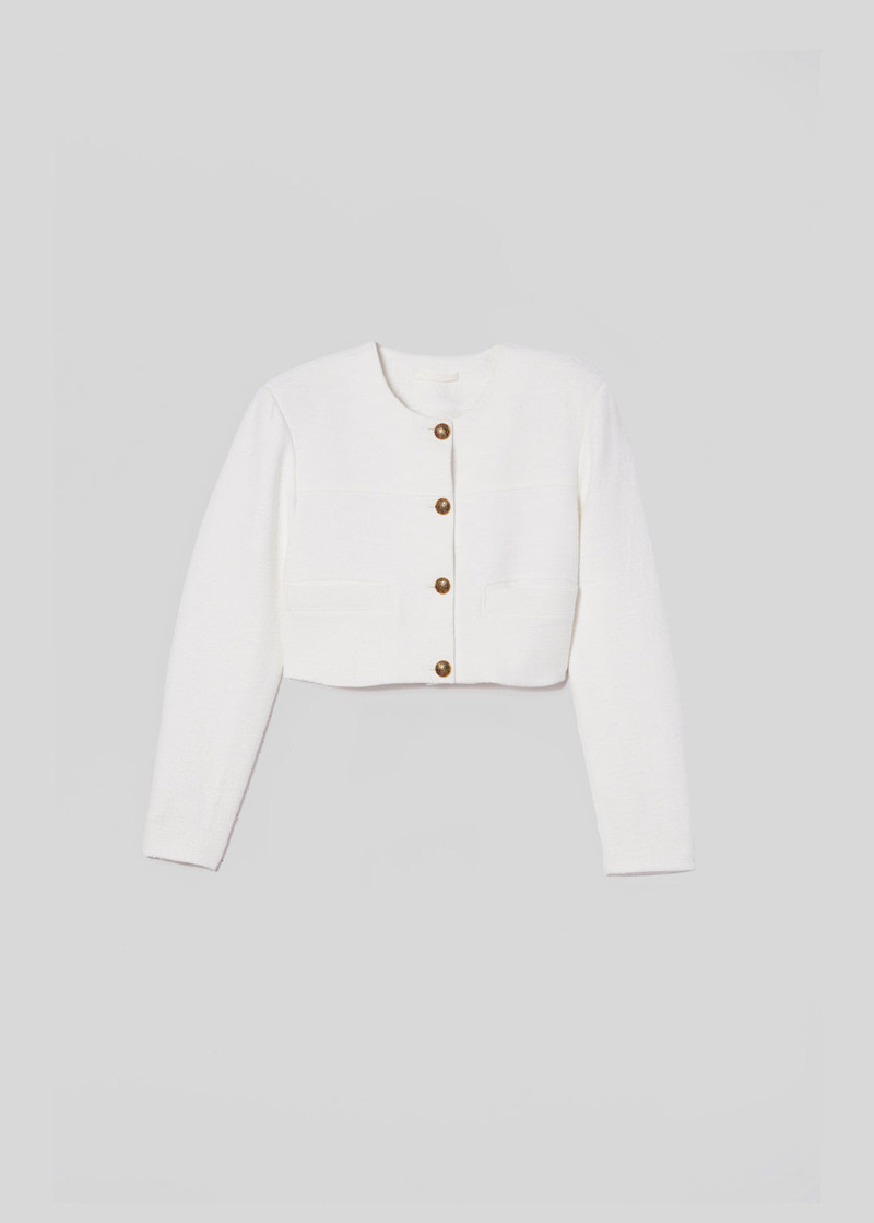 Pia Cropped Jacket In Naturaline 1