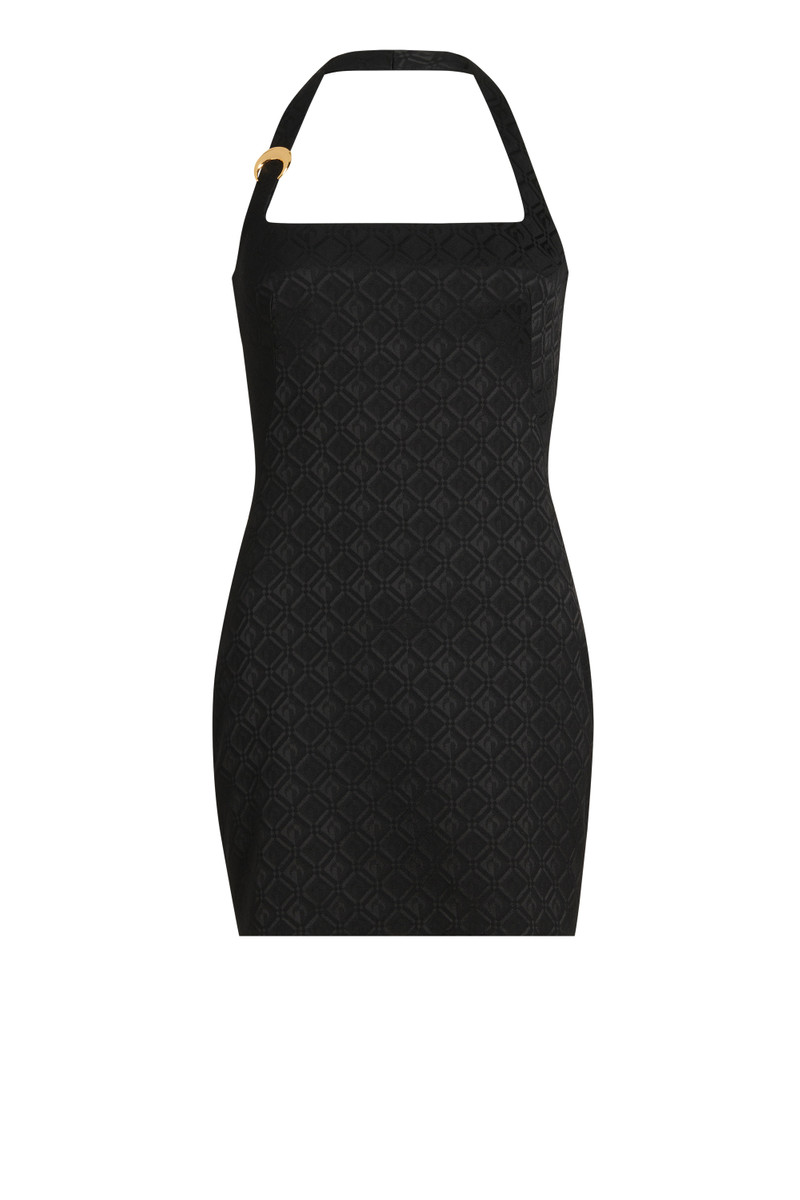 Moon Diamant Jacquard Strap Dress 1