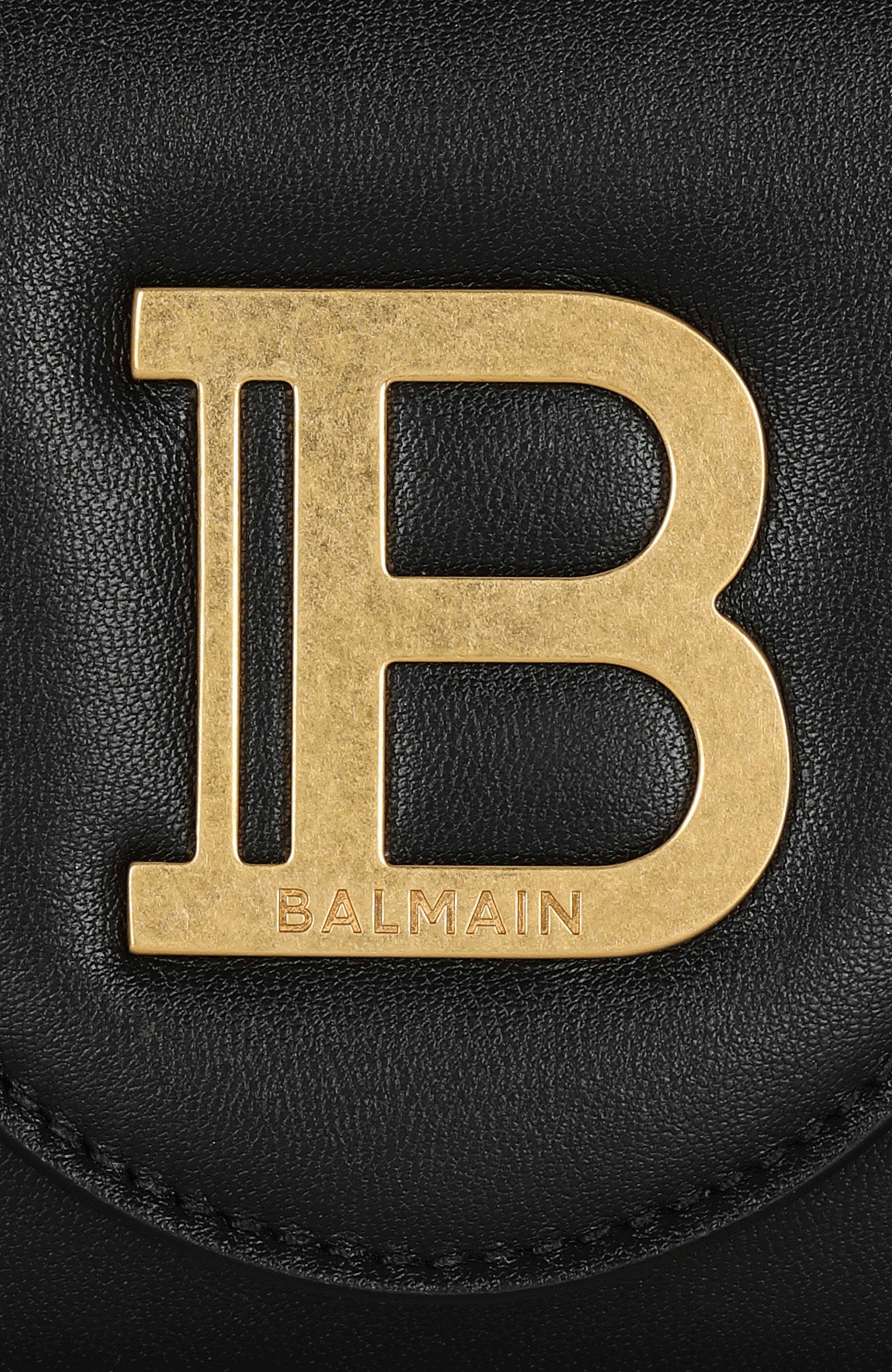Balmain B-Buzz leather wallet in Black at Nordstrom - 7