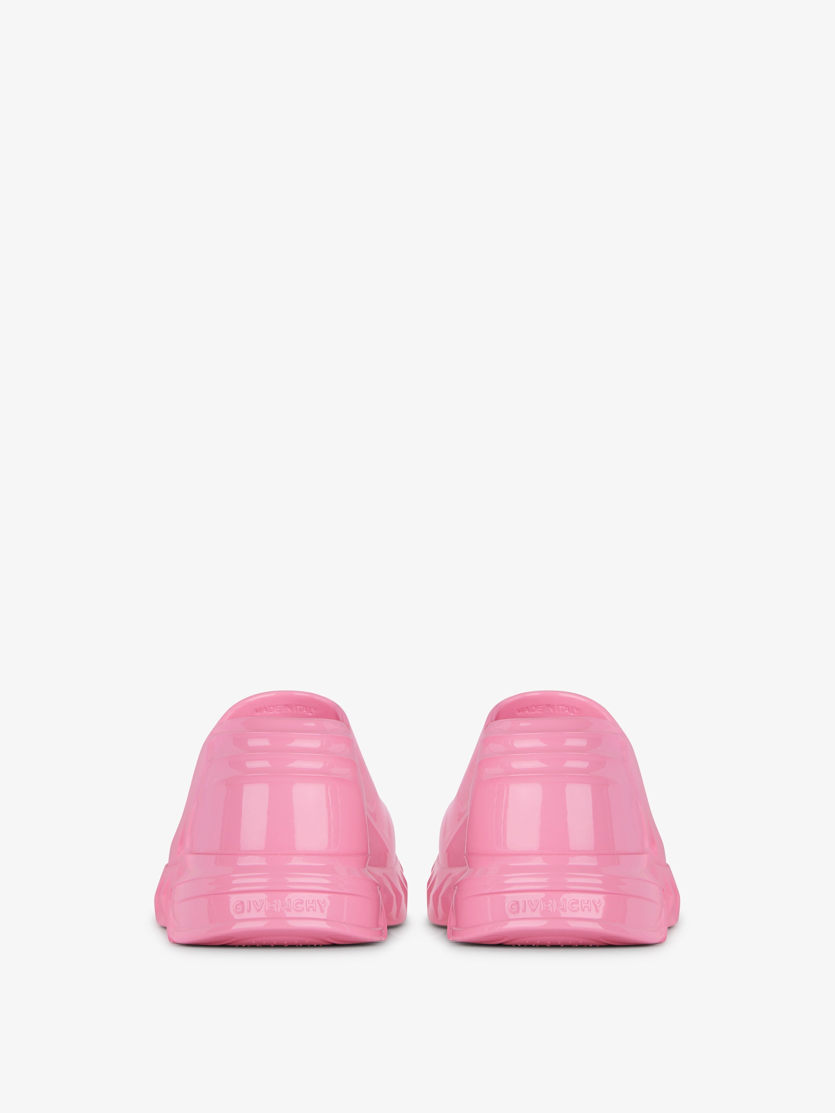 MARSHMALLOW WEDGE SANDALS IN RUBBER - 7