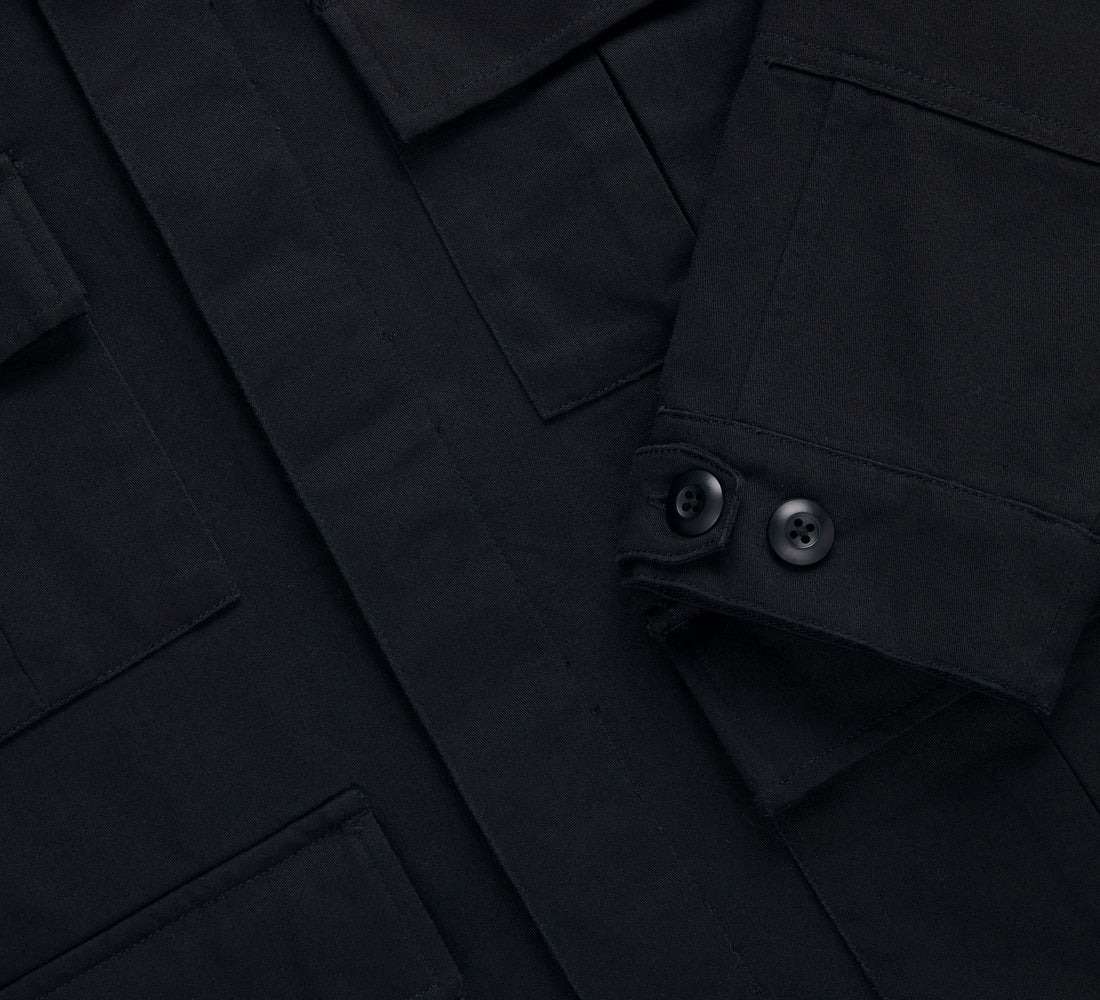 BDU Jacket - Black Back Satin - 4