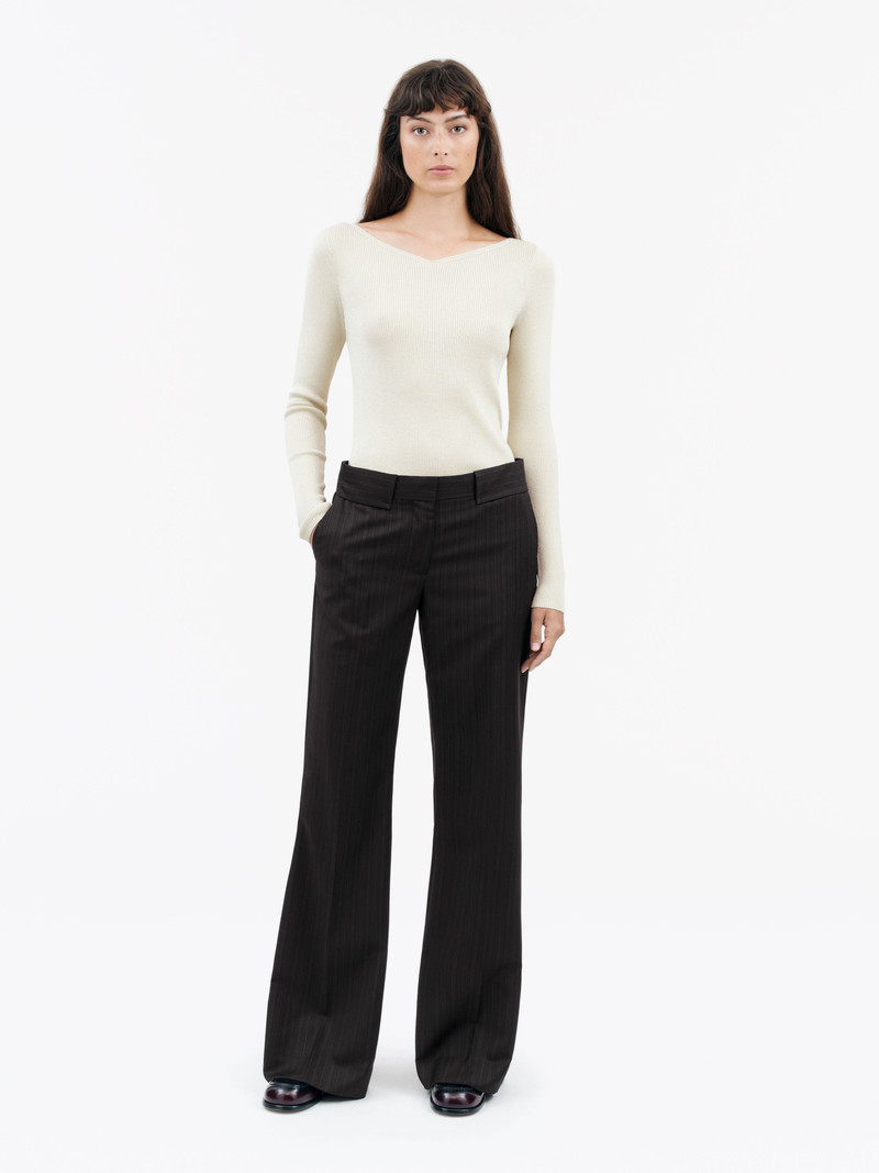 TIGER OF SWEDEN Juli Wool Trousers With Bootcut outlook