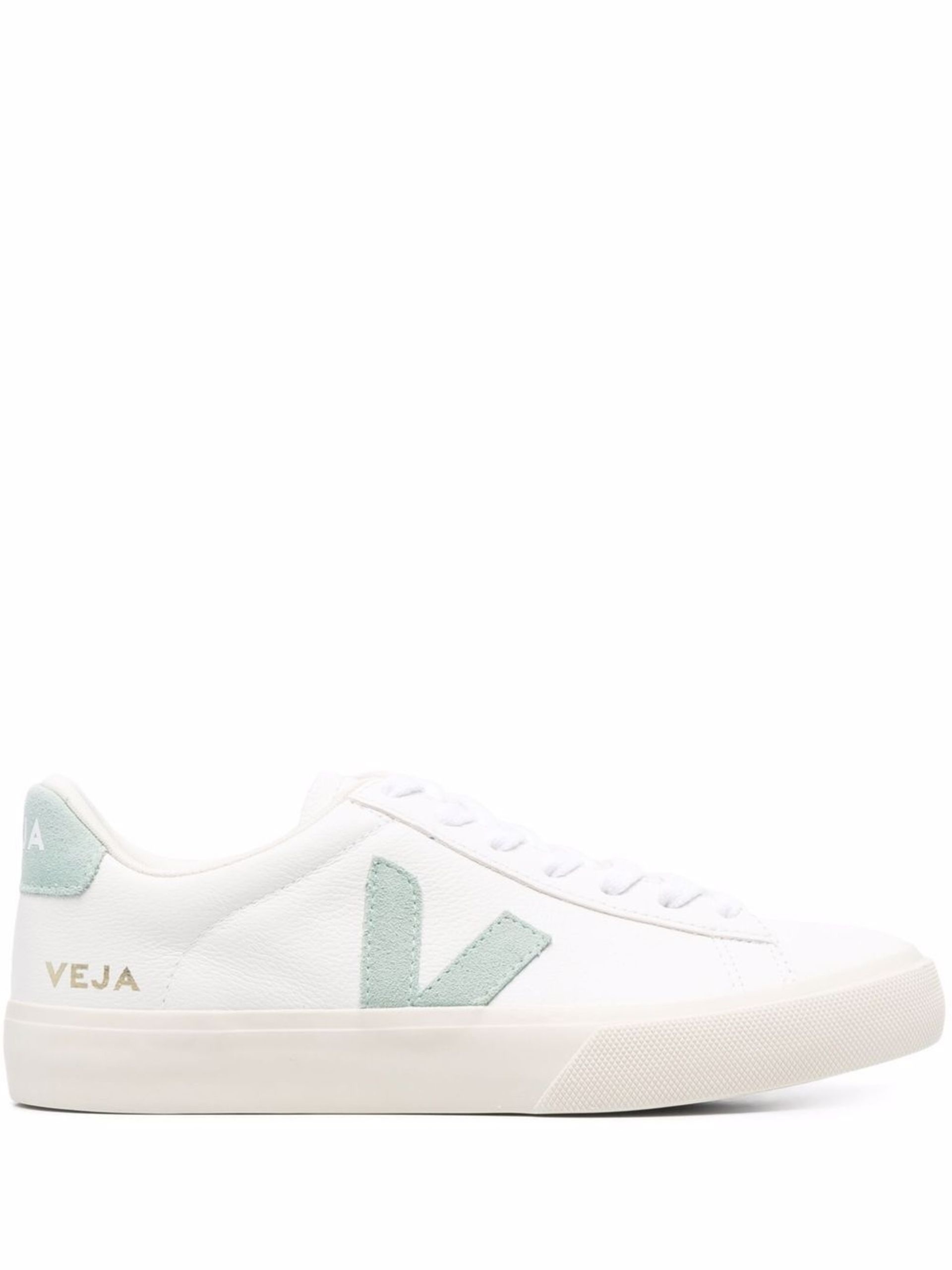 White Campo Low Top Sneakers - 1