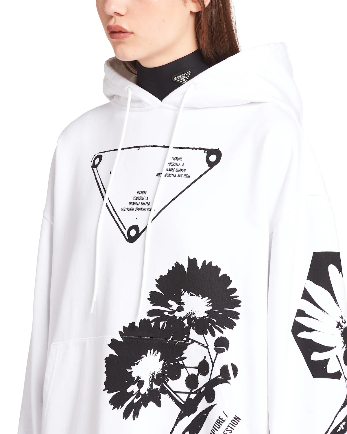Cotton fleece hoodie - 5