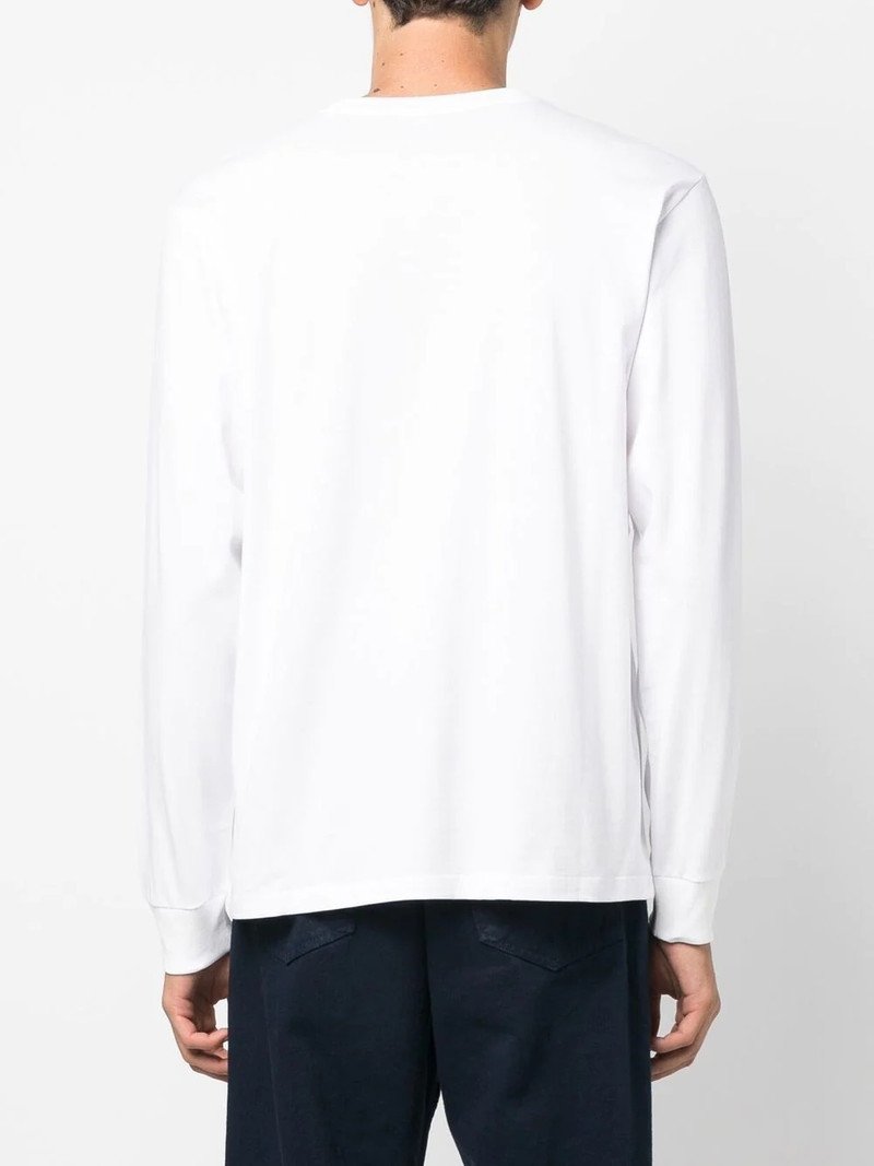 chest logo-patch detail T-shirt 4