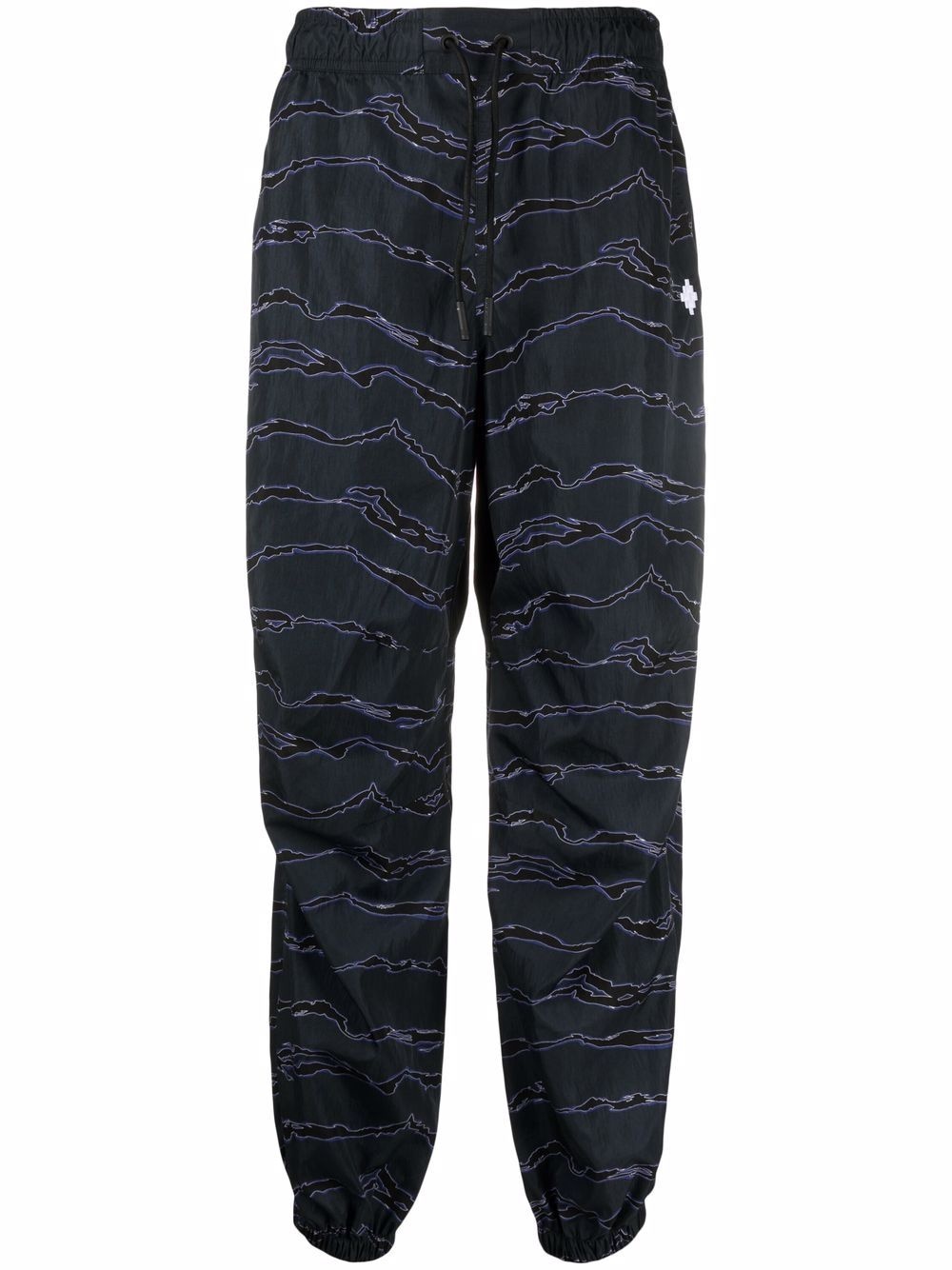 graphic-print track pants - 1