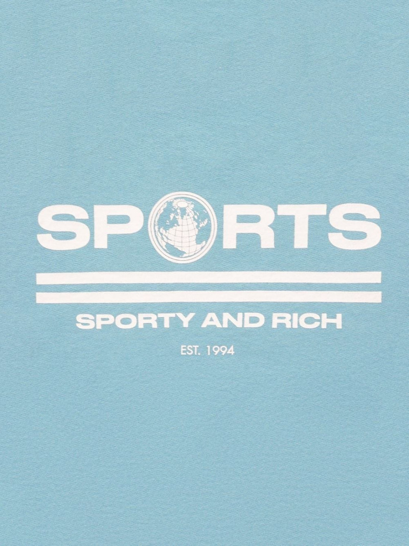 Sporty & Rich Sports logo-print sweatshirt outlook