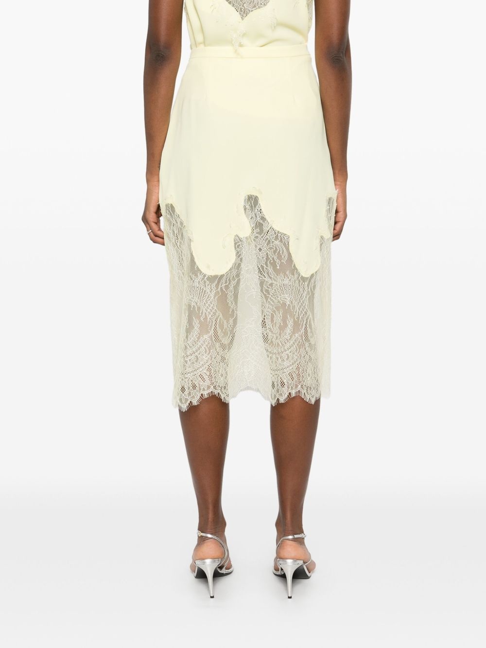 crepe cady midi skirt - 4
