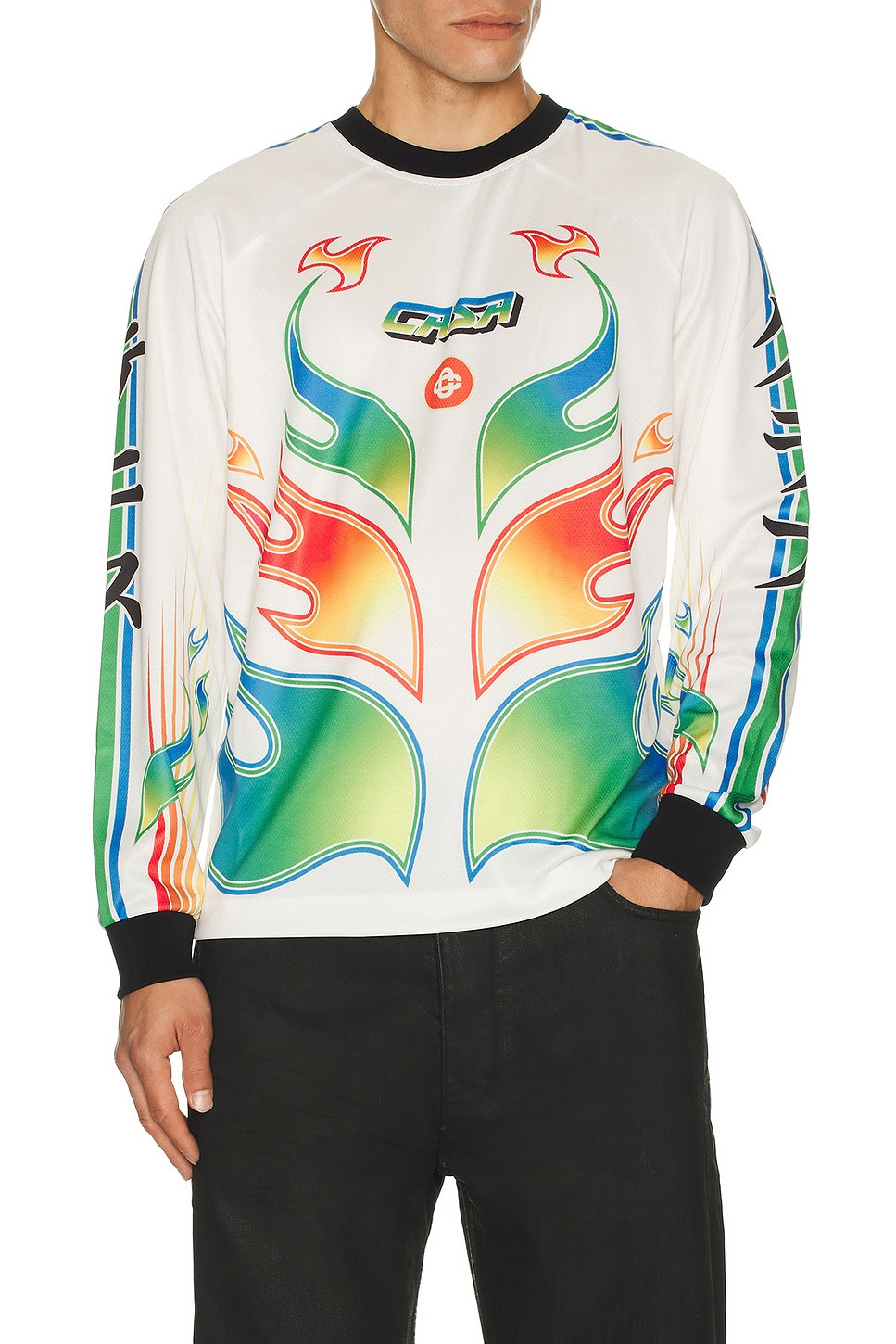 Long Sleeve Football Tee - 3