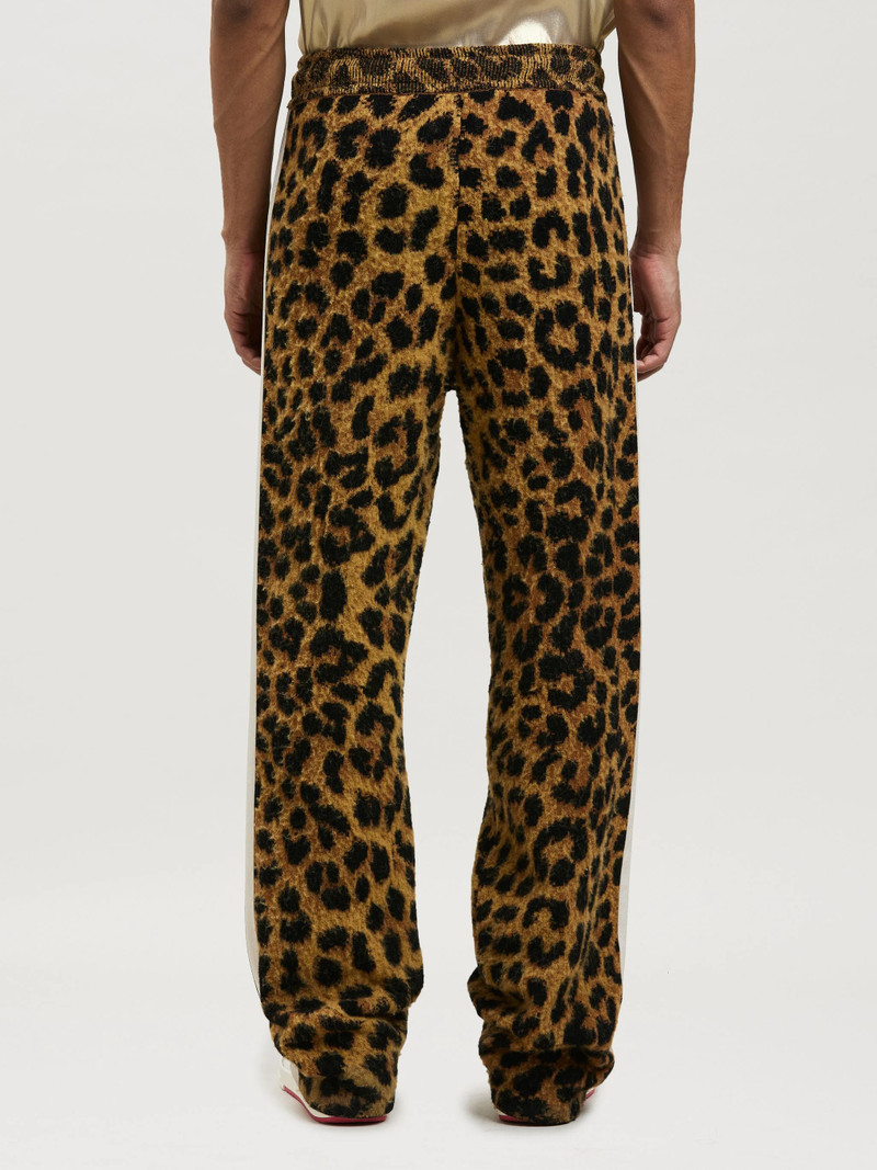 ANIMALIER BRUSHED KNIT PANTS 5