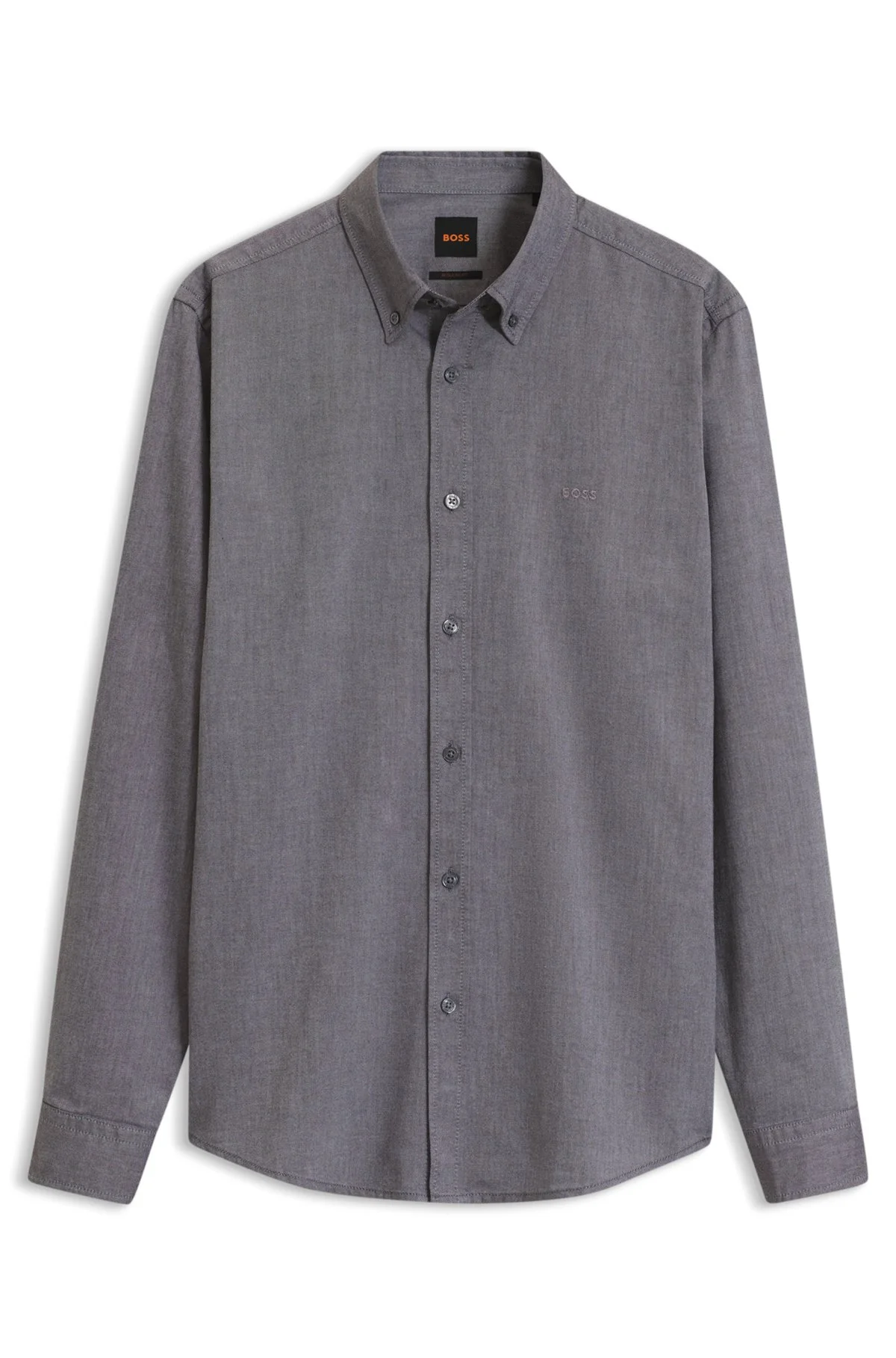 REGULAR-FIT BUTTON-DOWN SHIRT IN OXFORD COTTON - 1