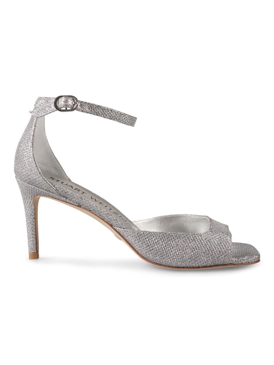 Stuart Weitzman Nudisty 75 Sandal Silver - 1