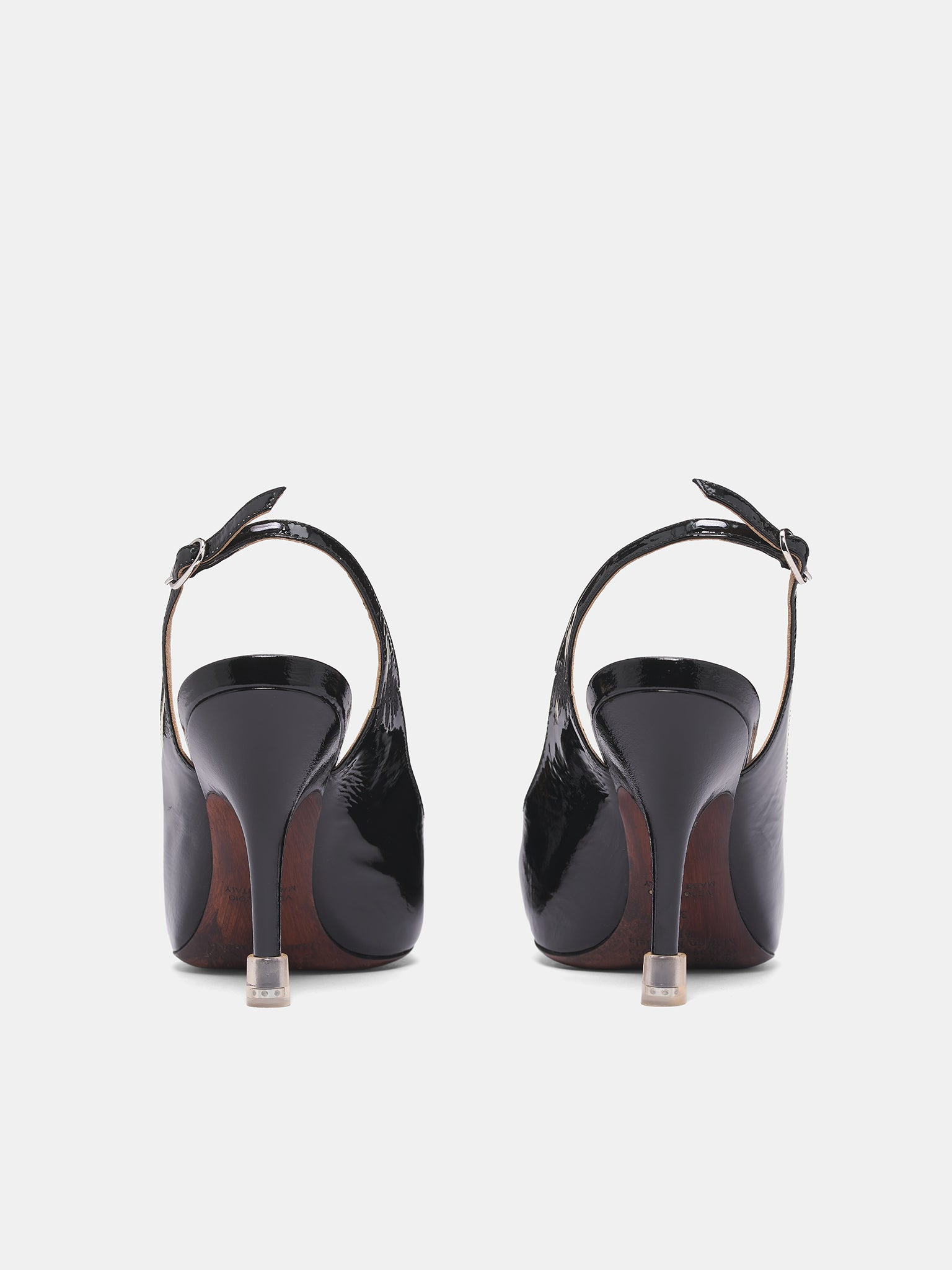 Black Loved To Death Slingback - 4