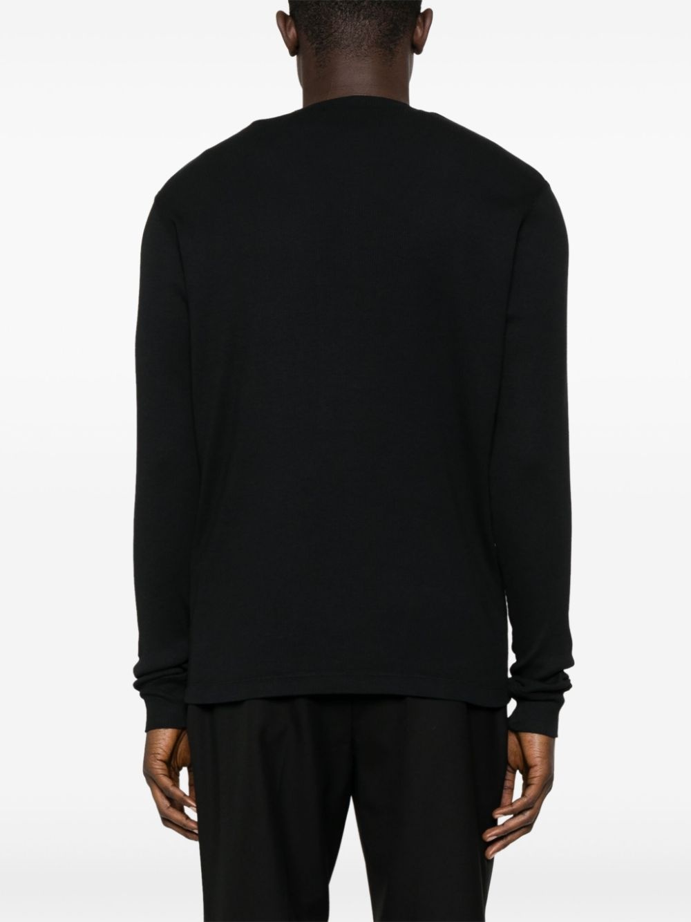 fine-ribbed T-shirt - 4