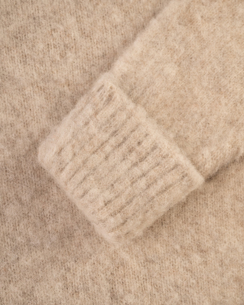 MADE-IN-SCOTLAND IVORY SHAGGY DOG SWEATER - CLASSIC FIT 6