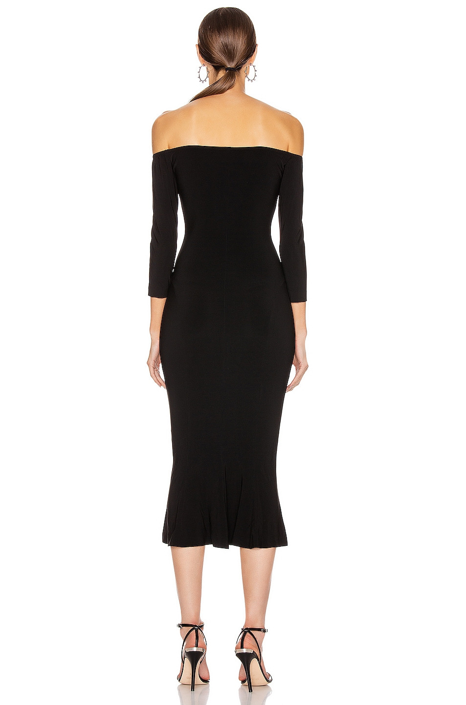 Off Shoulder Fishtail Dress - 3