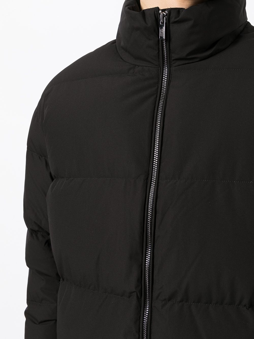 padded high-neck jacket - 5